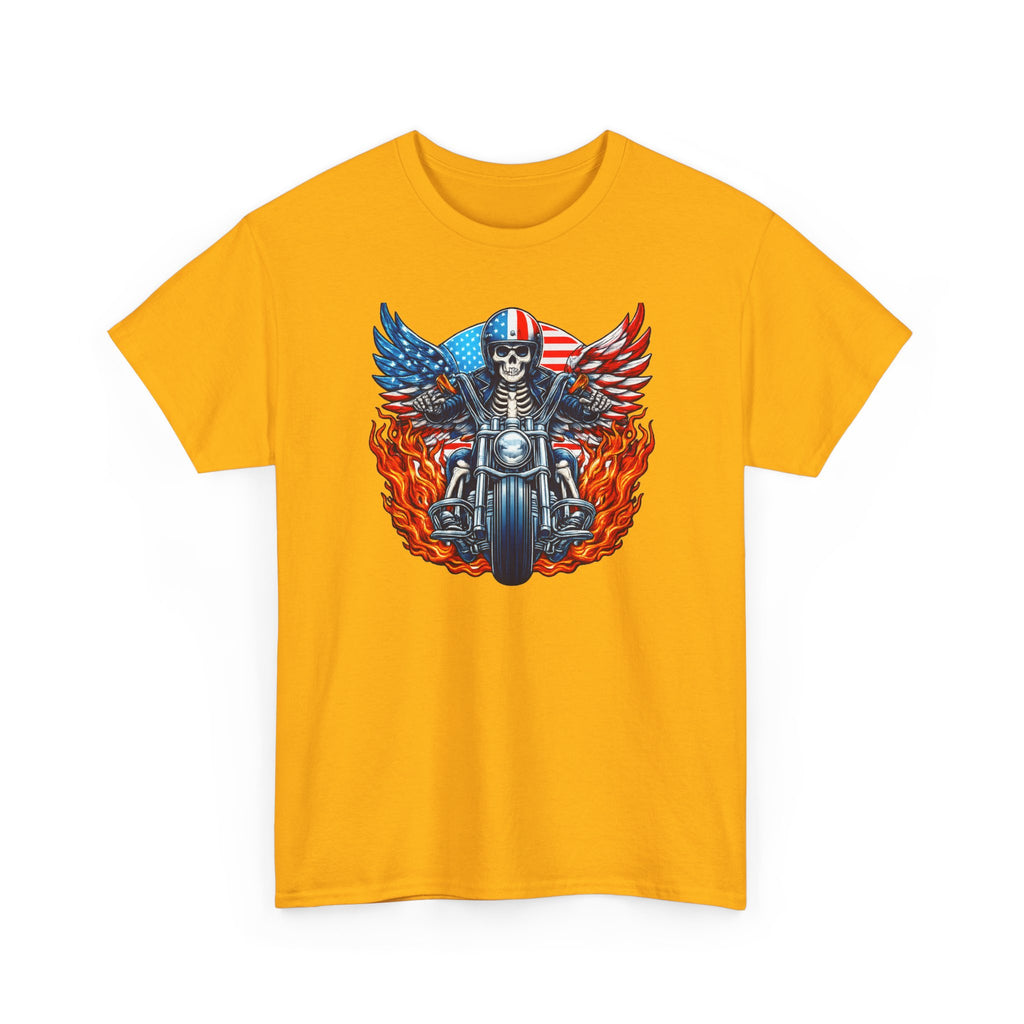 Biker Skull Motorcycle Tee — Sons of Tradition Archangels Chapter Graphic Shirt
