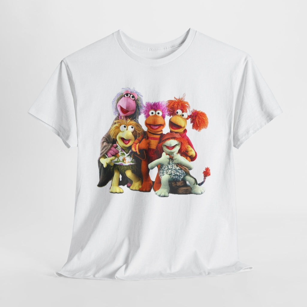 Fraggle Rock Characters T-Shirt — Vintage 80s Kids TV Crew Tee