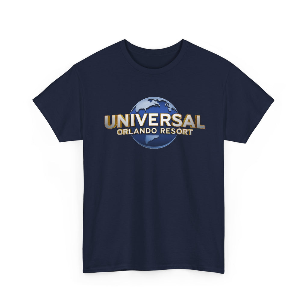 Universal Orlando Resort T‑Shirt — Retro Globe Logo Souvenir Tee