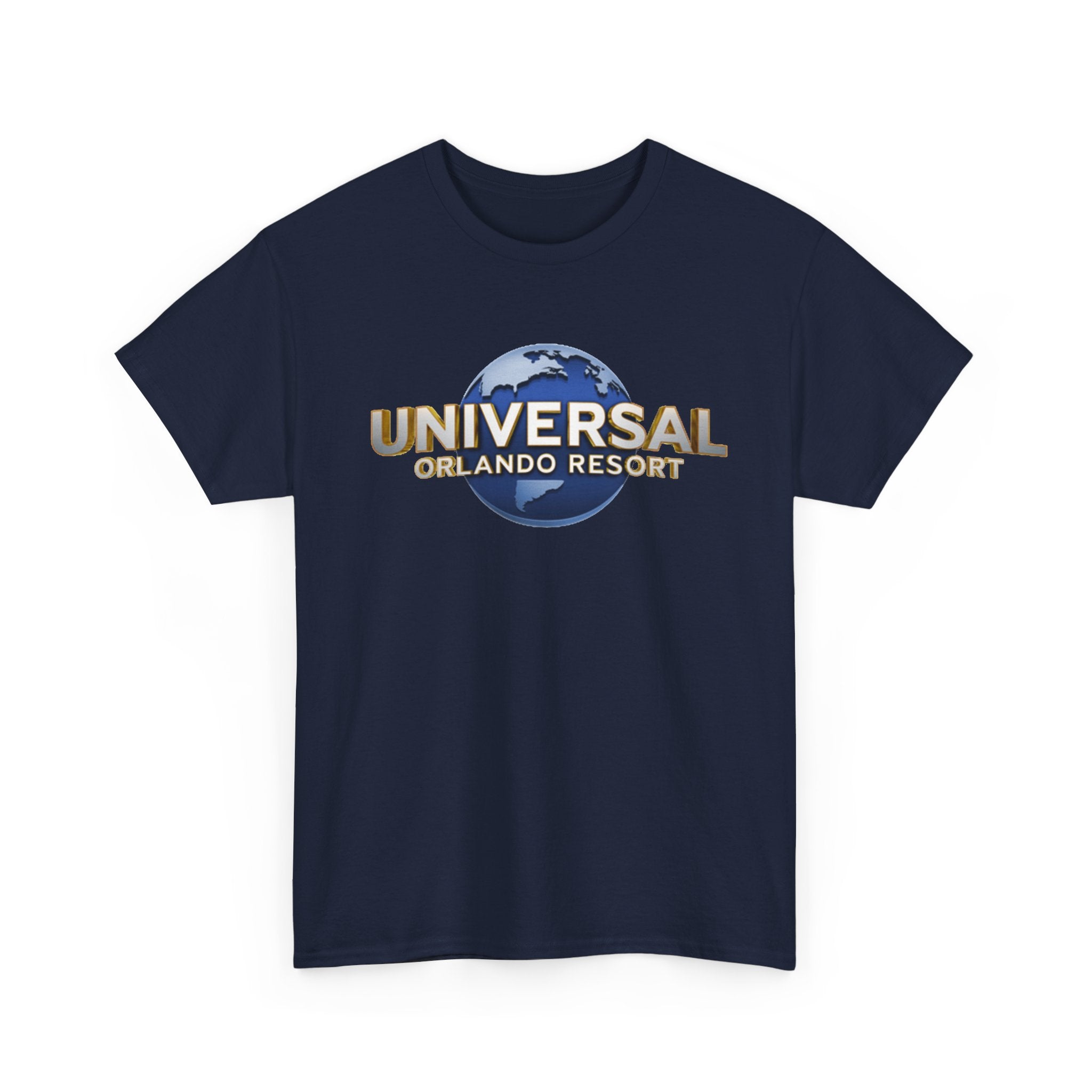 Universal Orlando Resort T‑Shirt — Retro Globe Logo Souvenir Tee