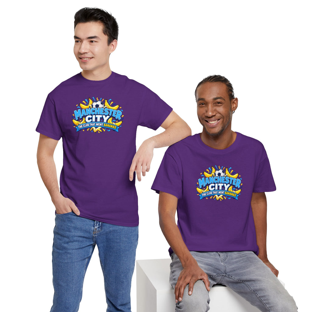 Manchester City "The Club That Went Bananas" Cotton T-Shirt