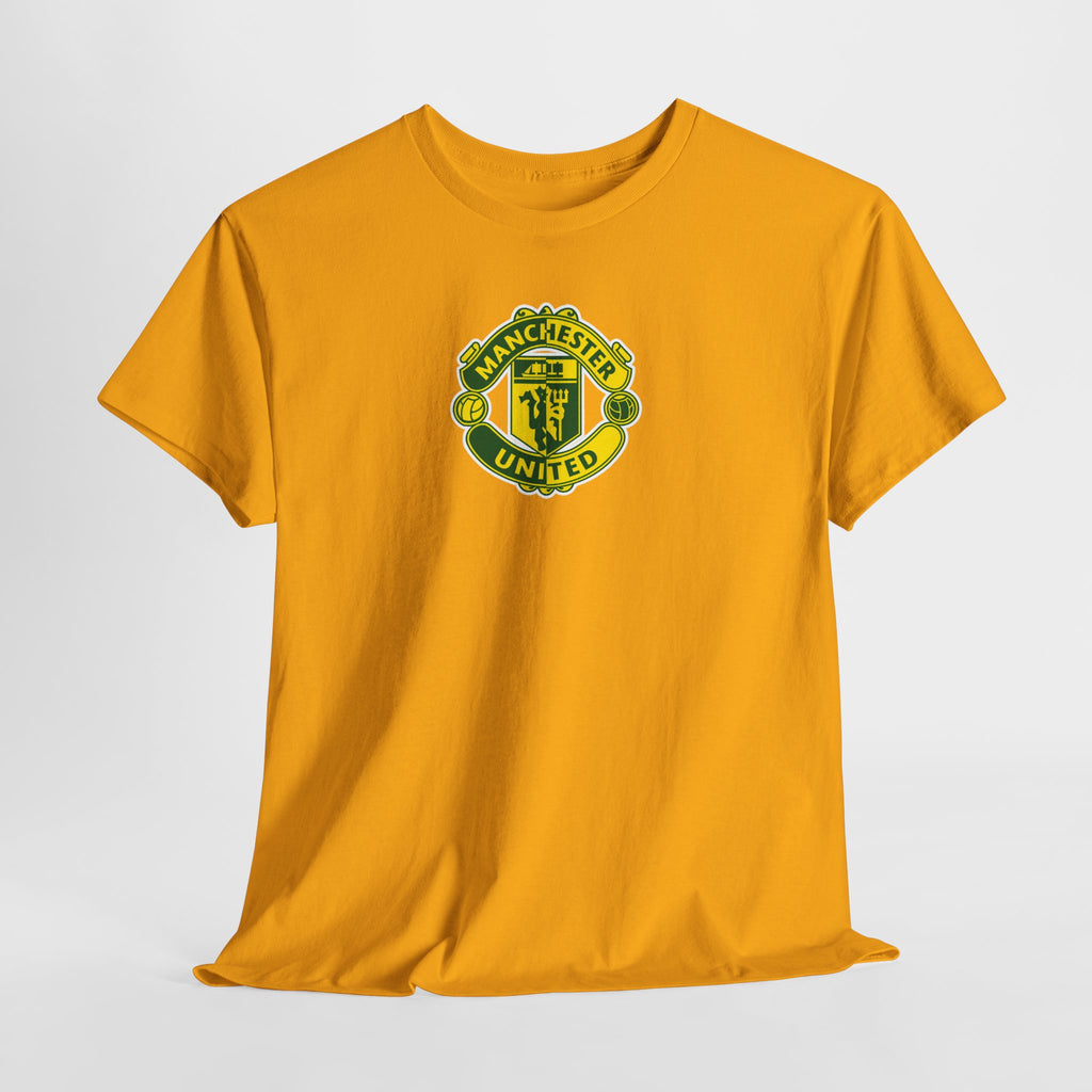 Manchester United Retro Crest Cotton T-Shirt