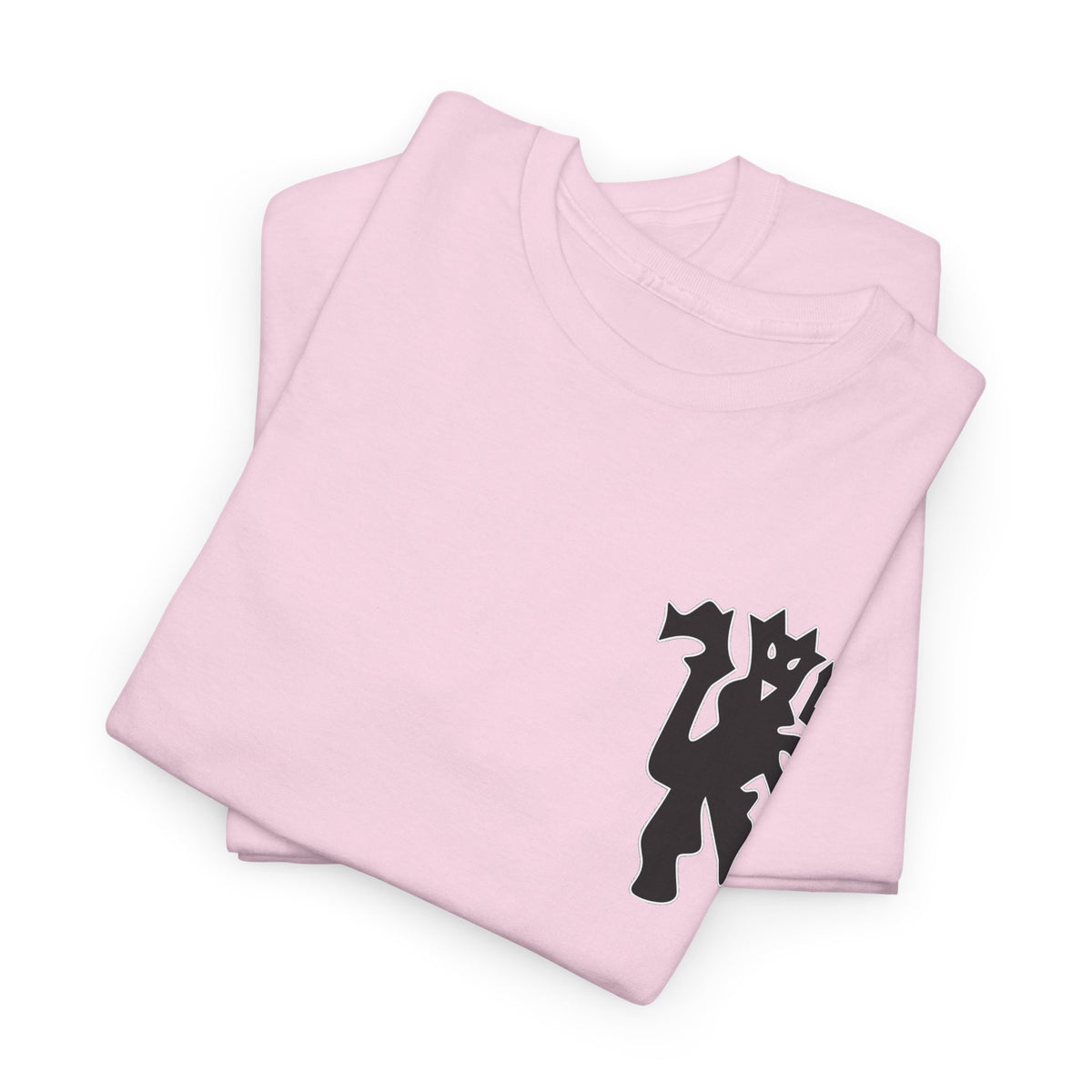 Manchester United Devil Cotton T-Shirt – Retro Trident Football Crest Tee