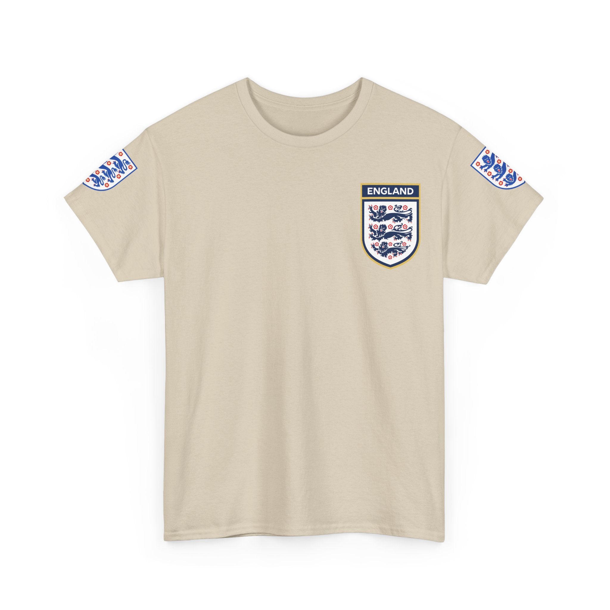 England Football Tee — "And After All You're My Wonderwall" Lyrics Tee