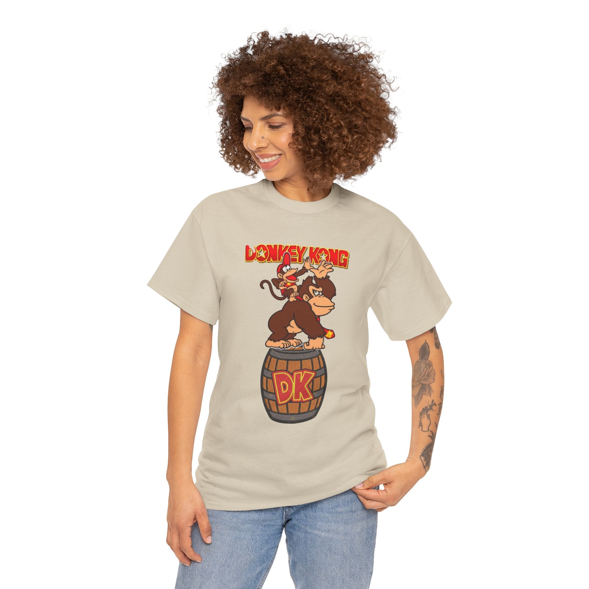 Kong Barrel Logo Cotton T-Shirt