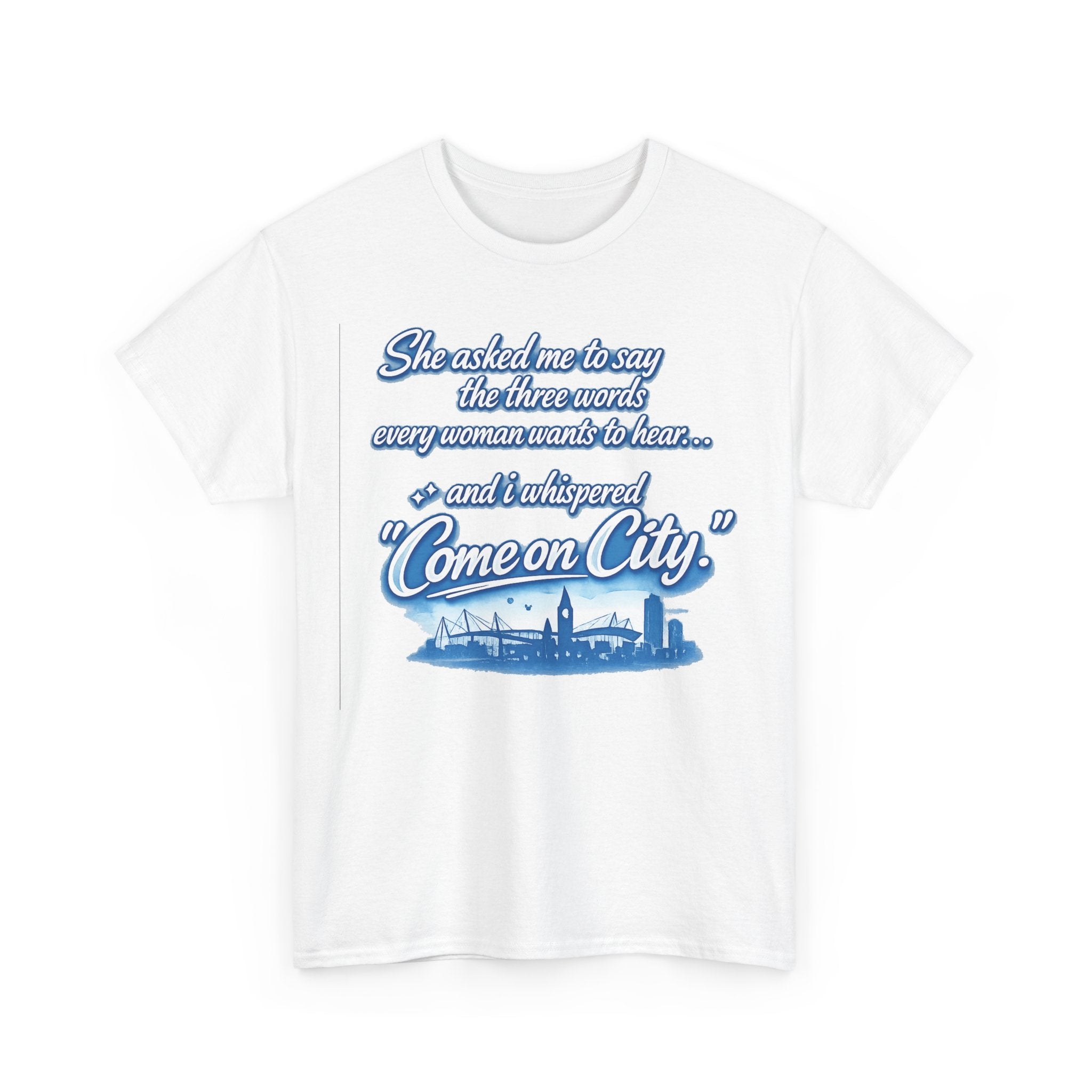 Come on City Skyline Tee — Retro Script Urban Pride T‑Shirt
