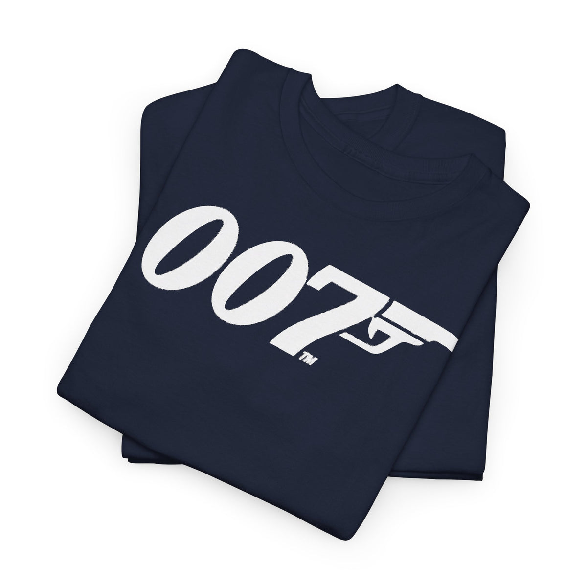 007 Gun Logo T-Shirt — "The Proper Function of Man Is to Live" Quote Tee
