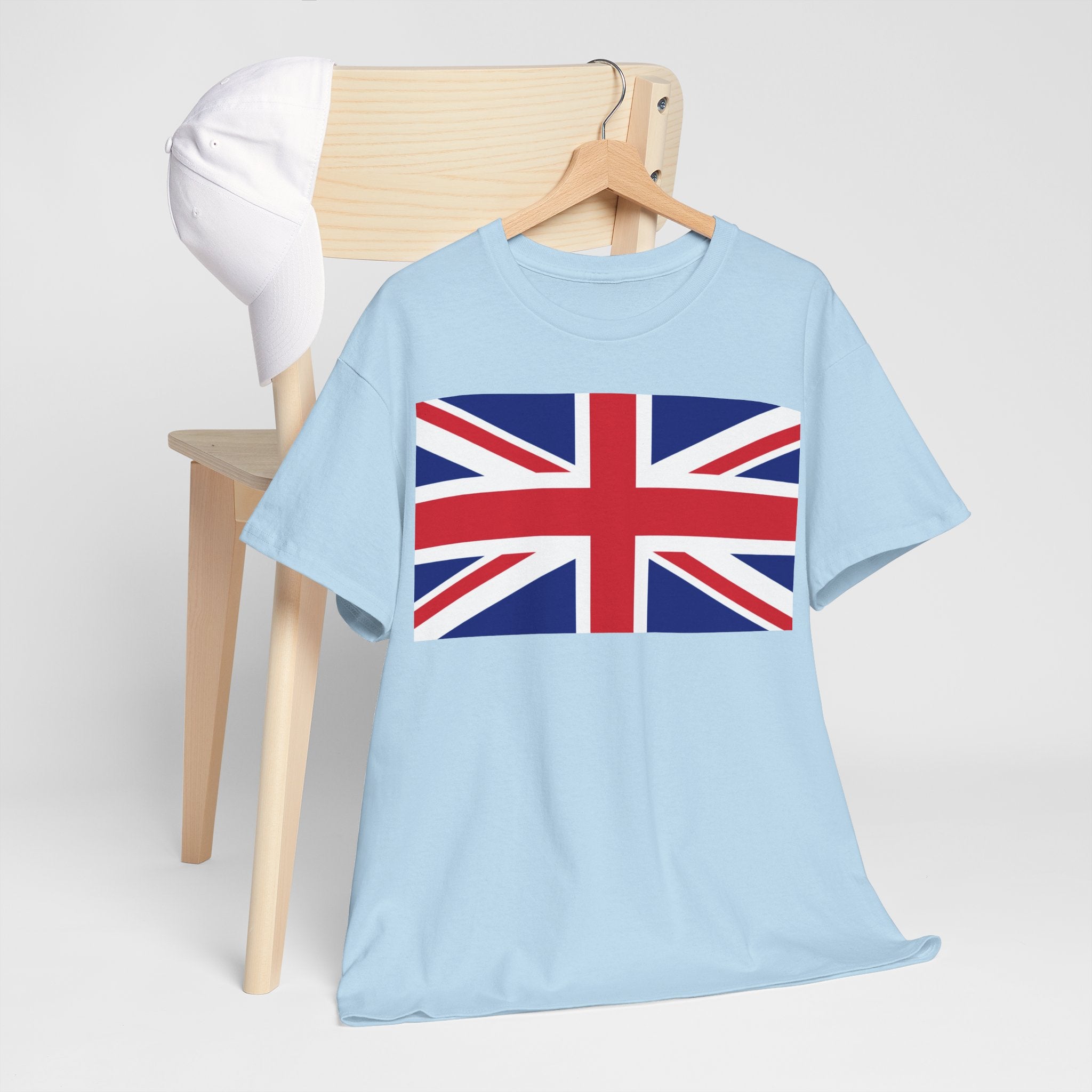 Union Jack Flag T‑Shirt — British Flag Tee for UK Pride & Travel