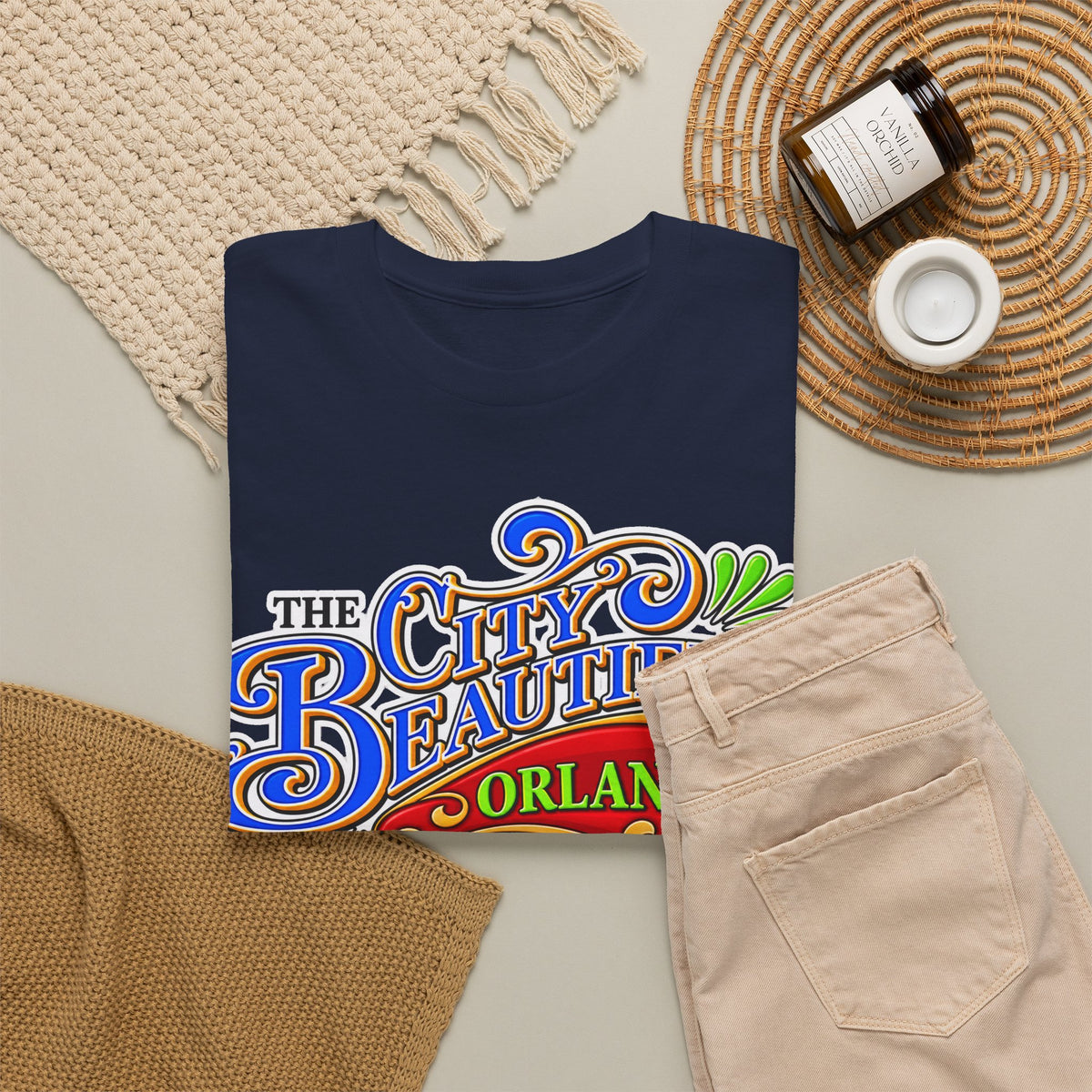 The City Beautiful Orlando Graphic Cotton Tee