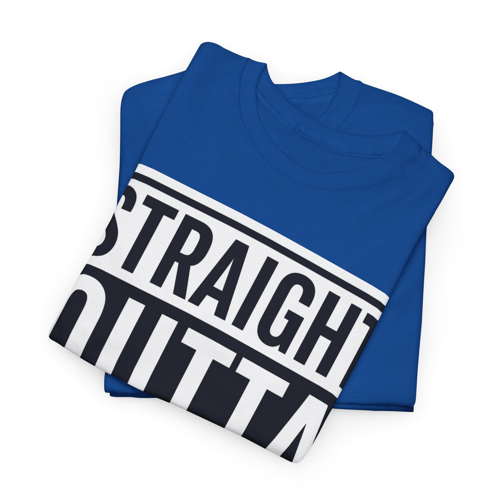 T-Shirt — "Straight Outta Money" Graphic Tee