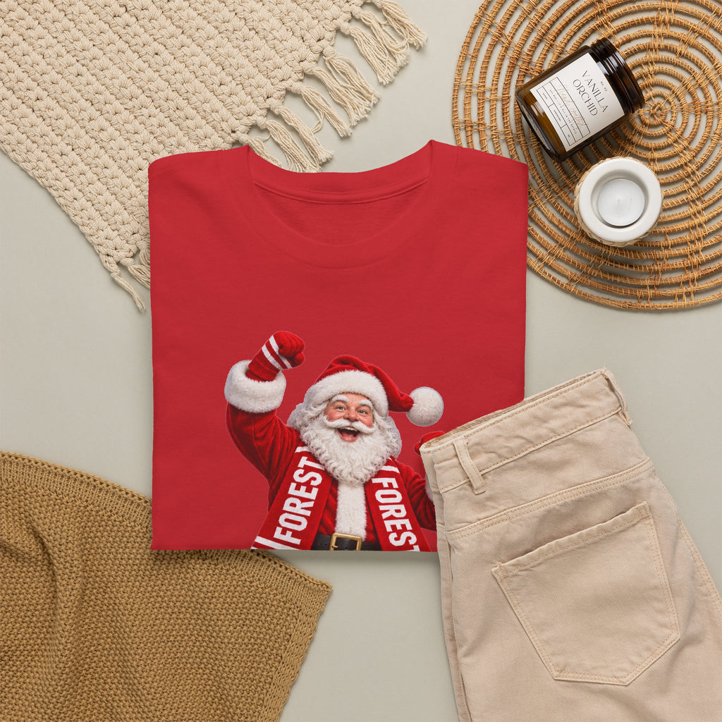 Nottingham Forest Santa Claus Dancing T‑Shirt — Vintage Christmas Holiday Tee