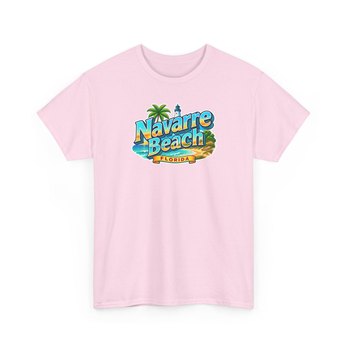 Navarre Beach Florida T-Shirt – Retro Tropical Vacation Tee