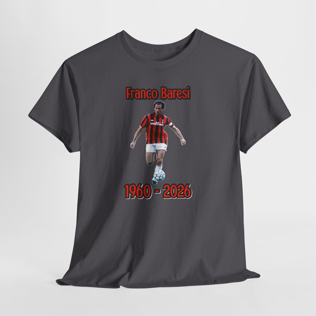 Franco Baresi 1960–2023 Memorial Soccer Tribute Tee