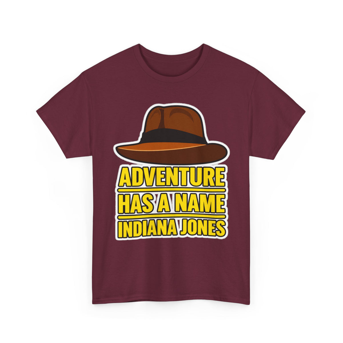 Adventure Has a Name Indiana Jones Graphic Cotton T-Shirt