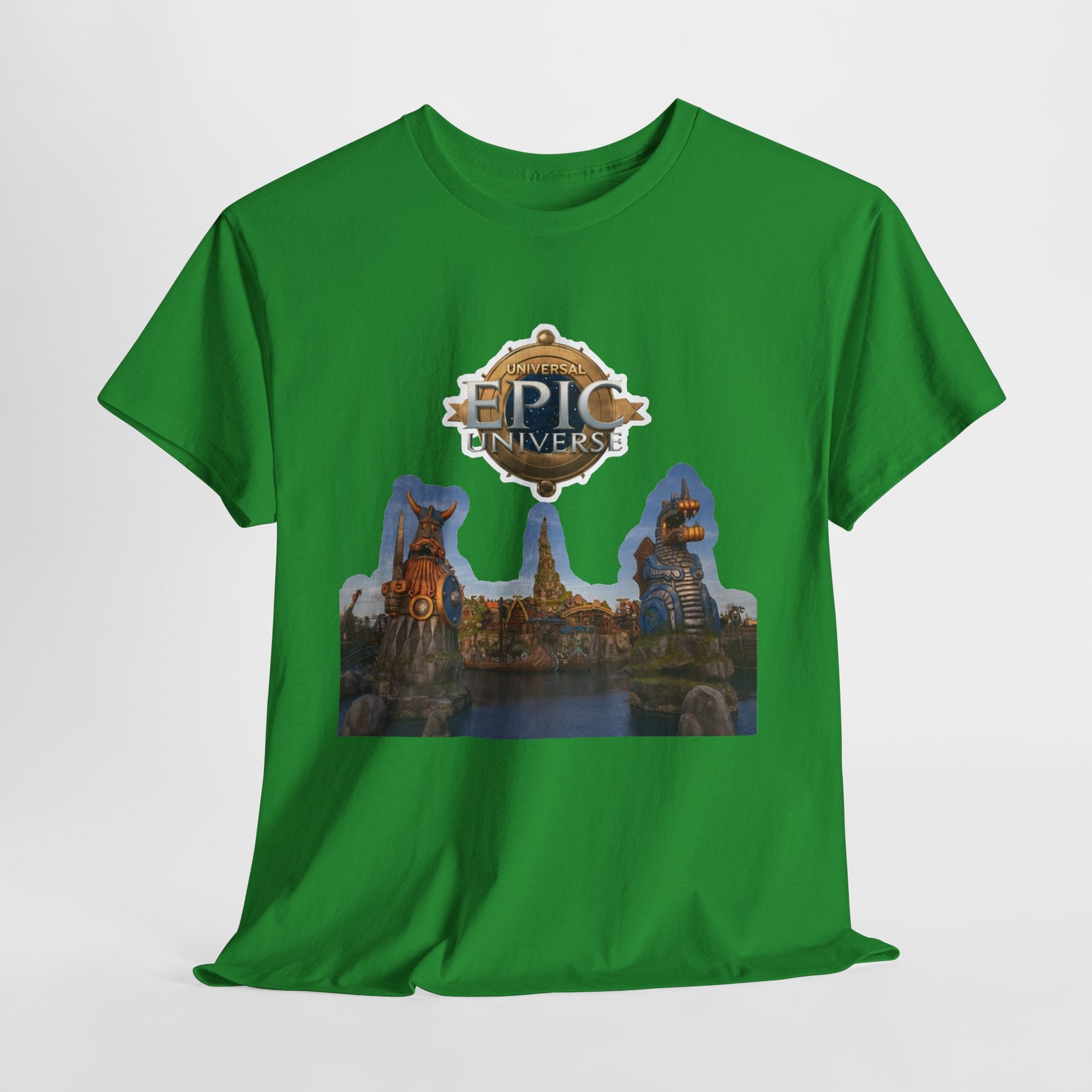 Epic Universe Theme Park T‑Shirt — Iconic Entrance Graphic Tee