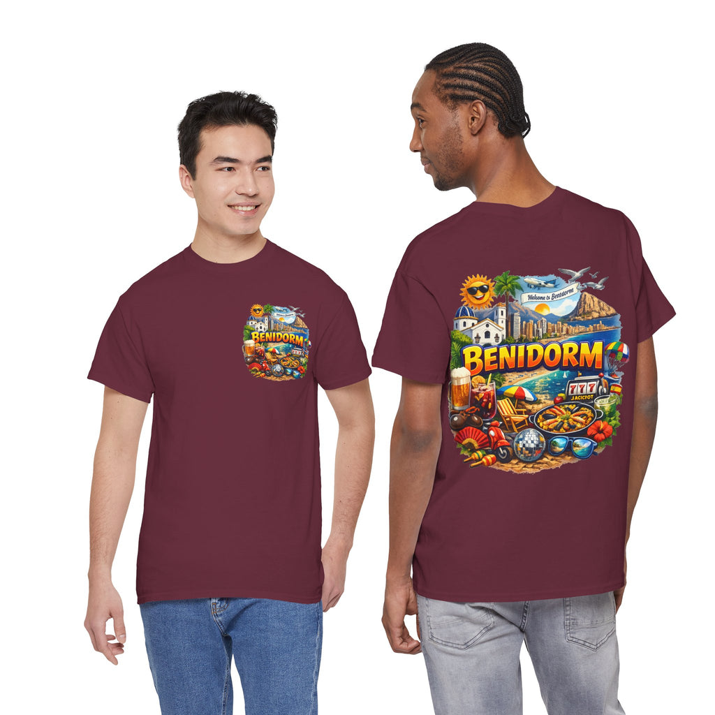 Benidorm Souvenir T‑Shirt — Spain Beach Holiday Graphic Tee