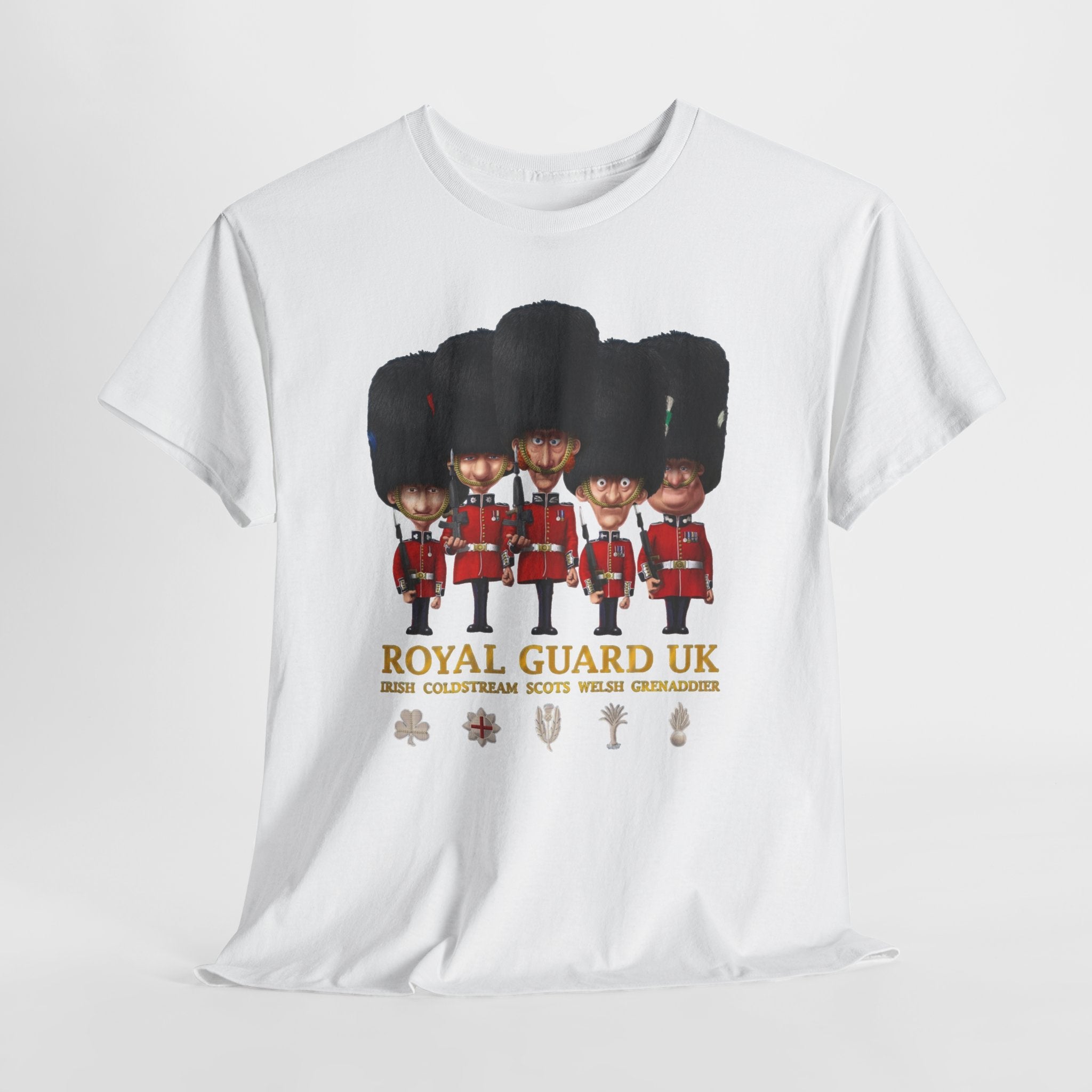 Royal Guard UK T-Shirt — Cute British Guards Illustration Tee