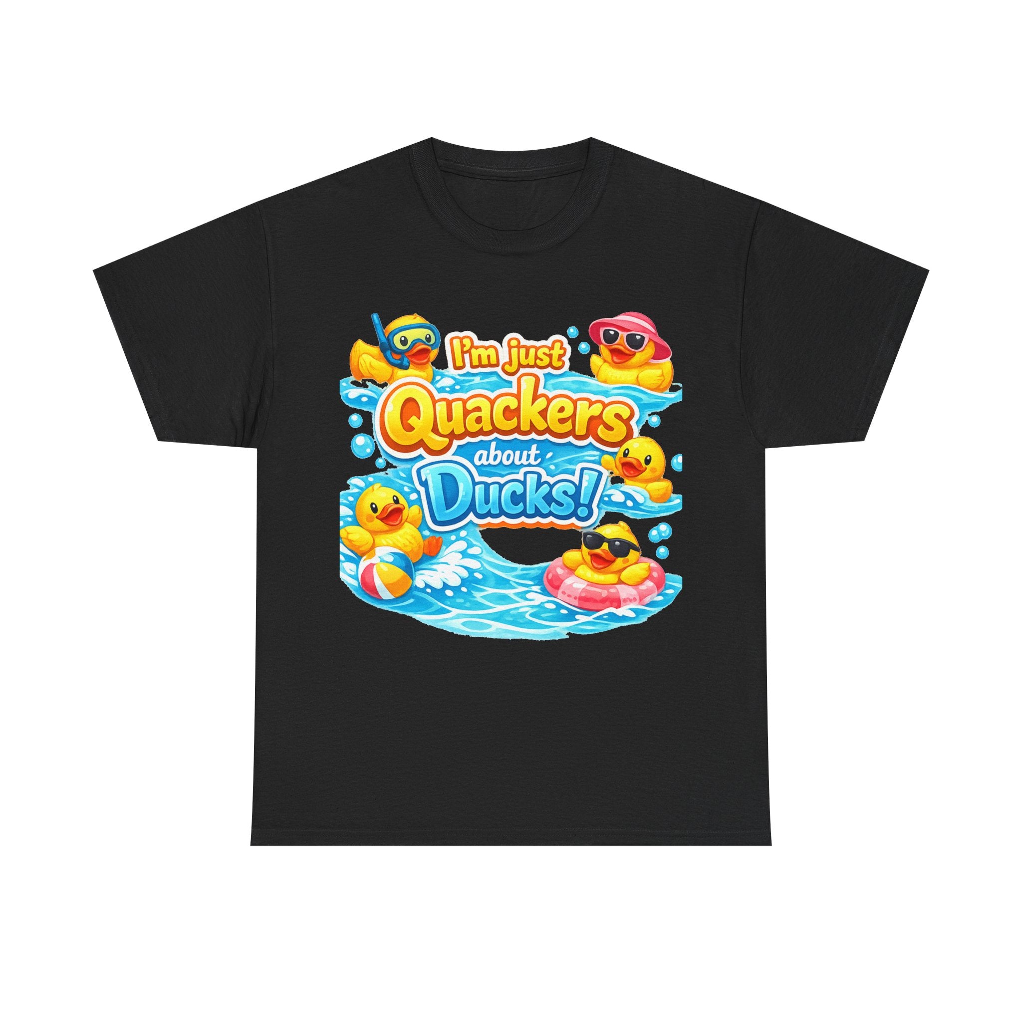 I'm Just Quackers About Ducks! Cute Rubber Duck Pool Tee