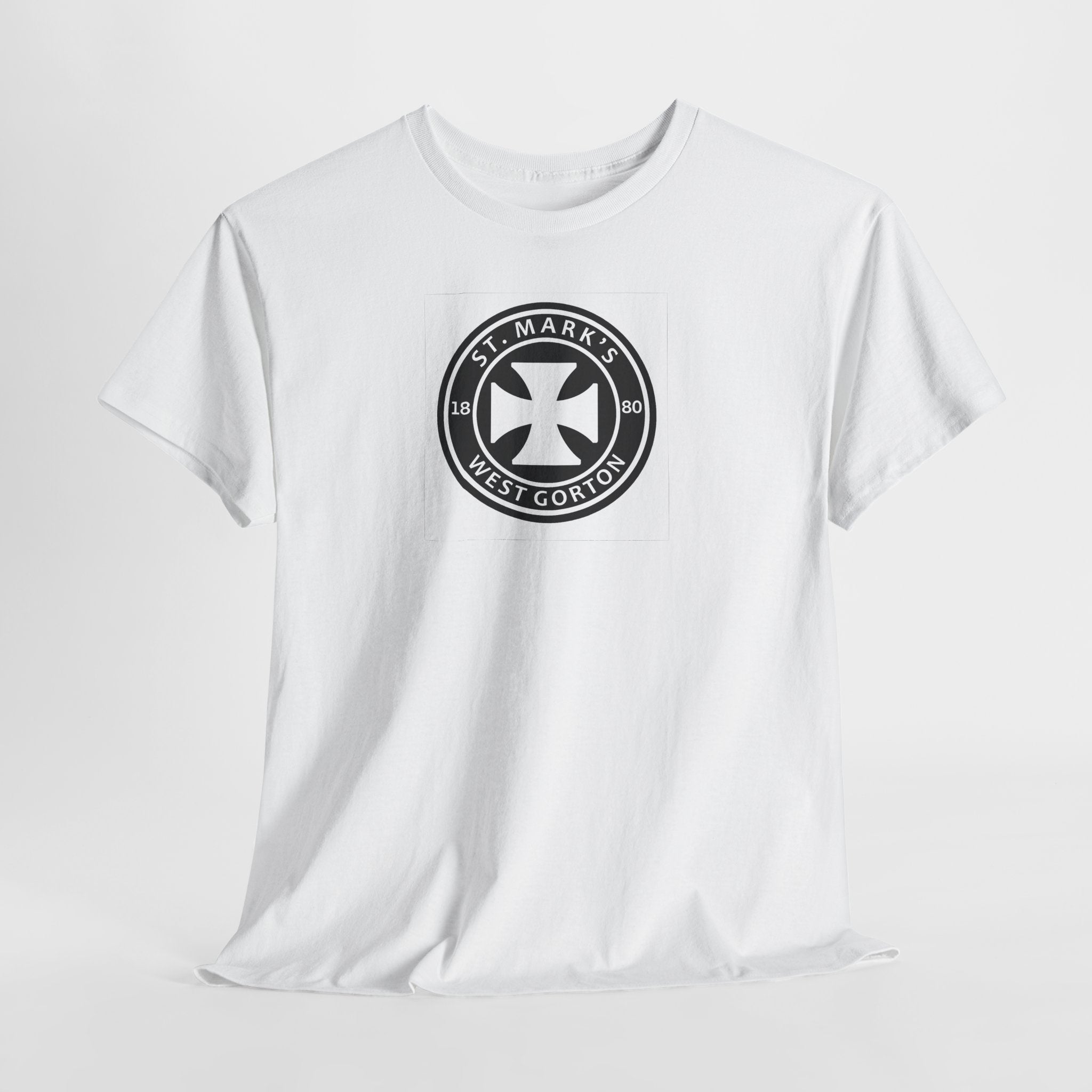 St. Marks West Gorton Cross Logo Tee