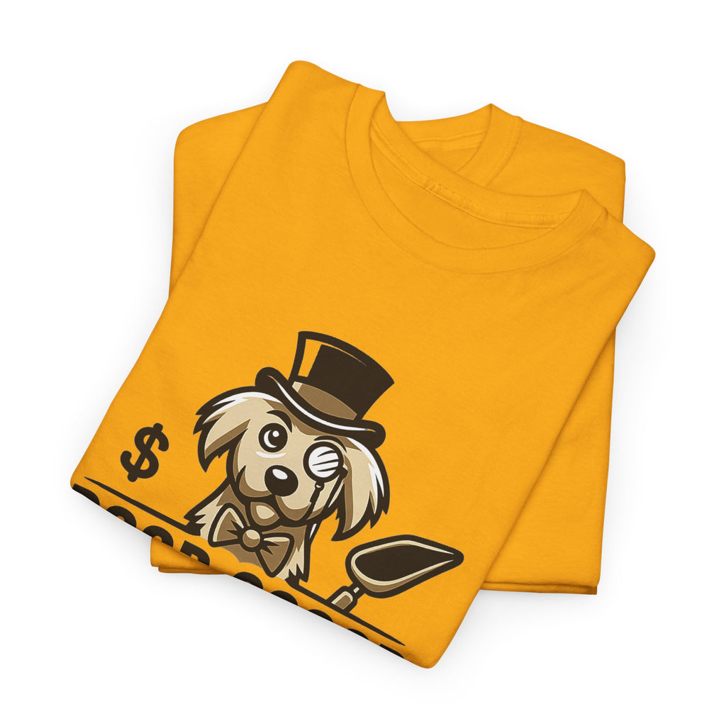 Poop Scoop Millionaire T-Shirt — Funny Dog Poop Scooping Tee