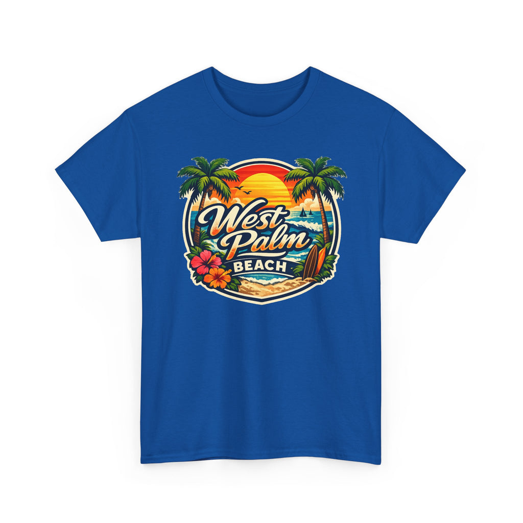 West Palm Beach Retro Sunset T-Shirt