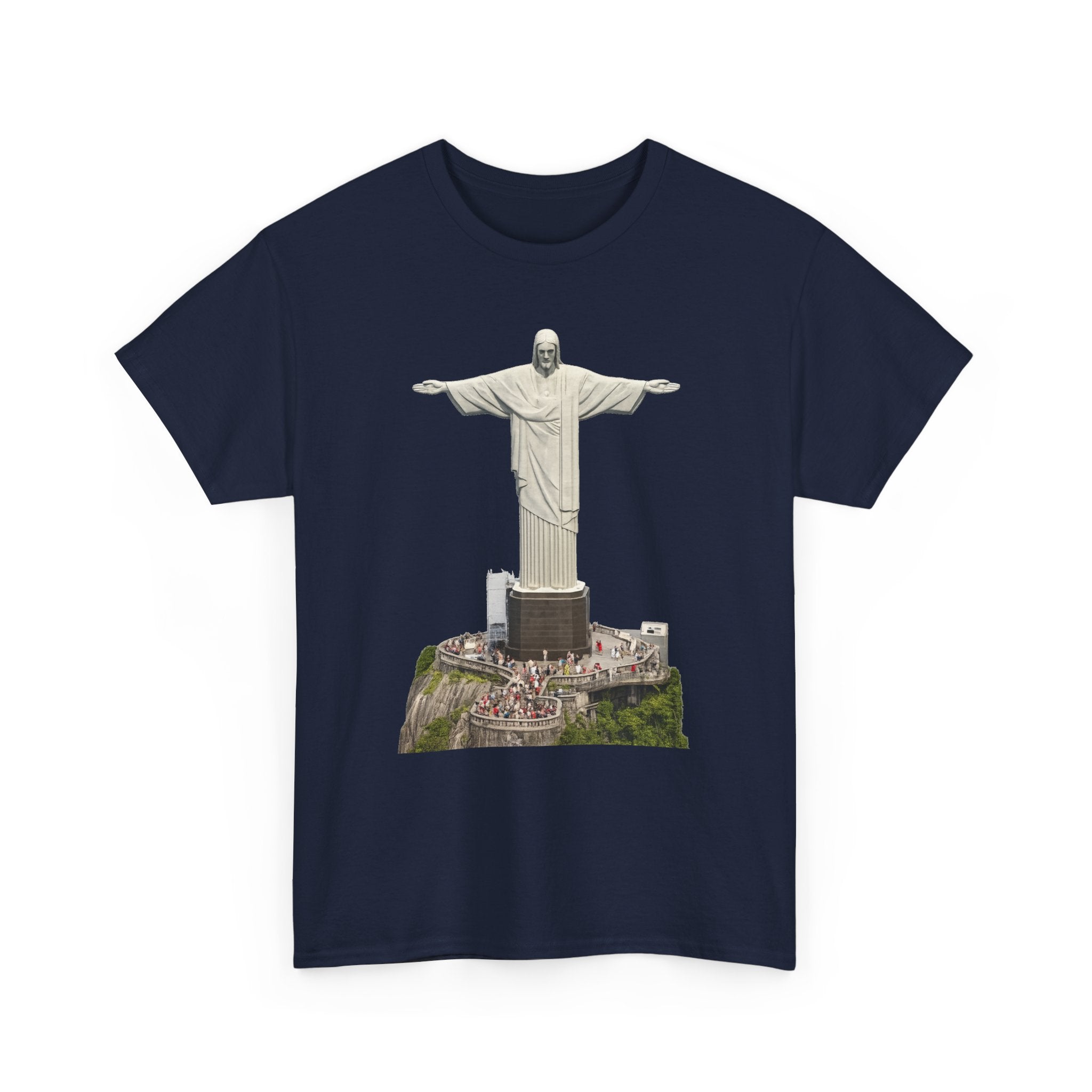 Christ the Redeemer Rio T-Shirt — Brazil Travel & Faith Souvenir Tee