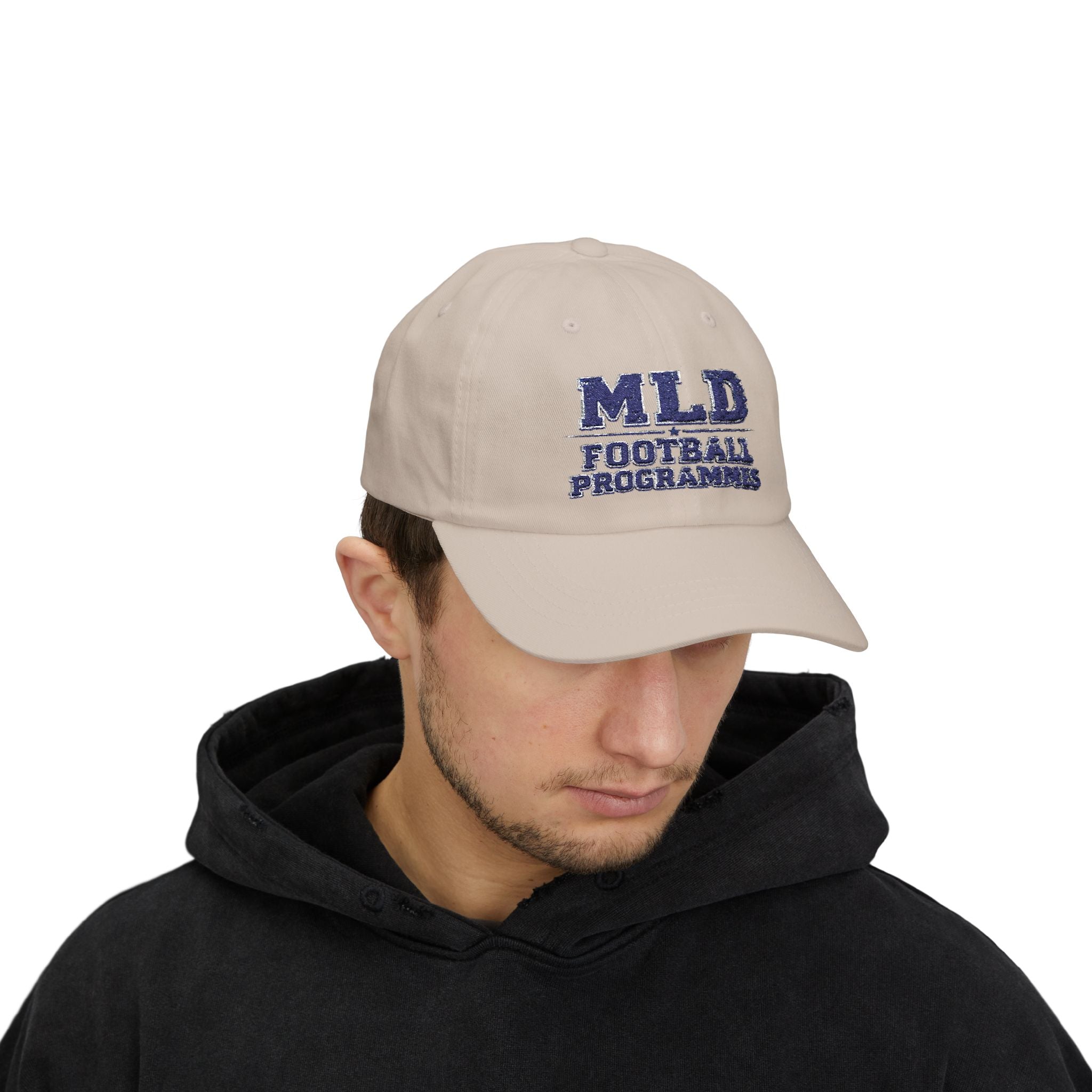 MLD Football Programmes Dad Cap — Vintage Sports Baseball Hat