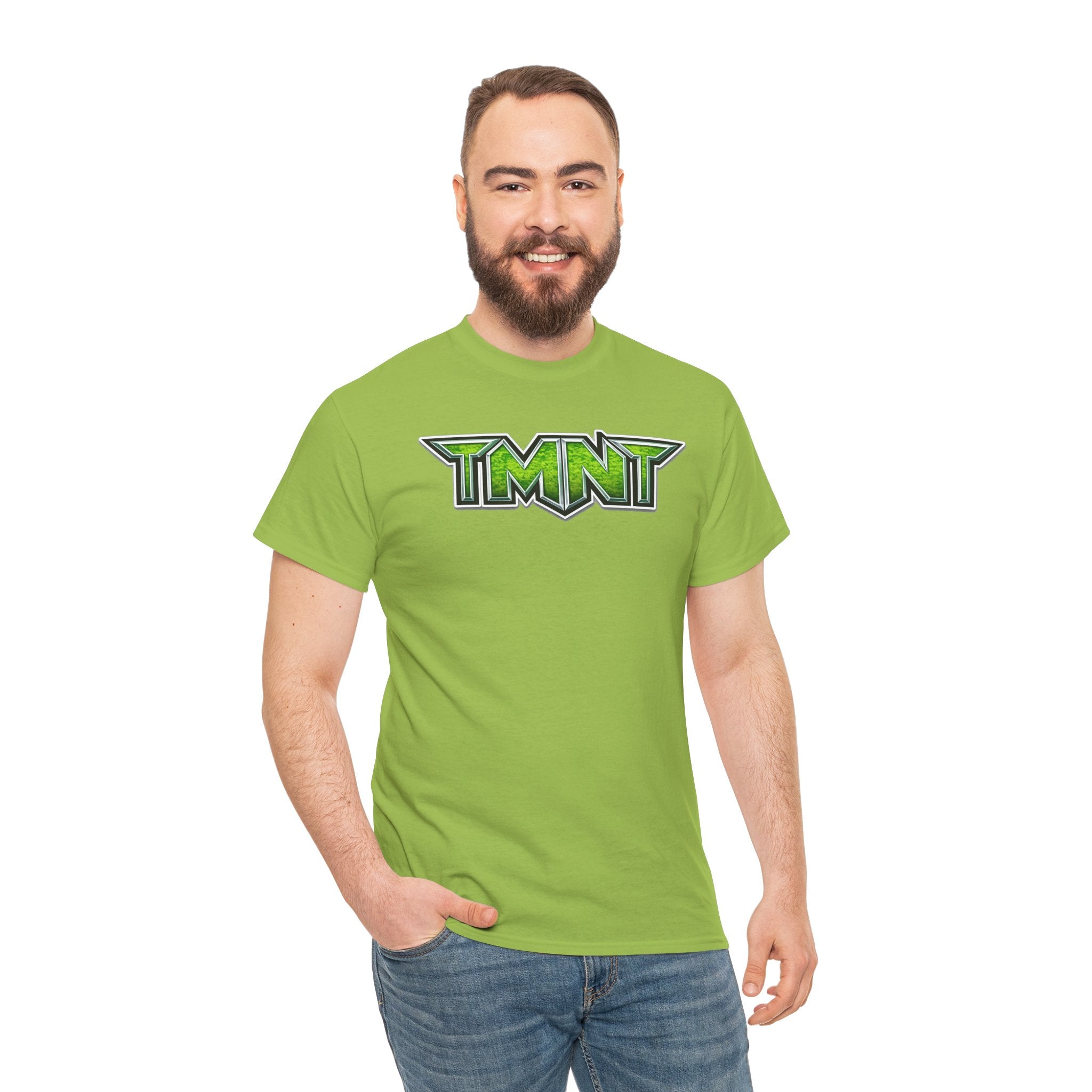 TMNT Leonardo Graphic Tee — Blue Mask Turtle T-Shirt