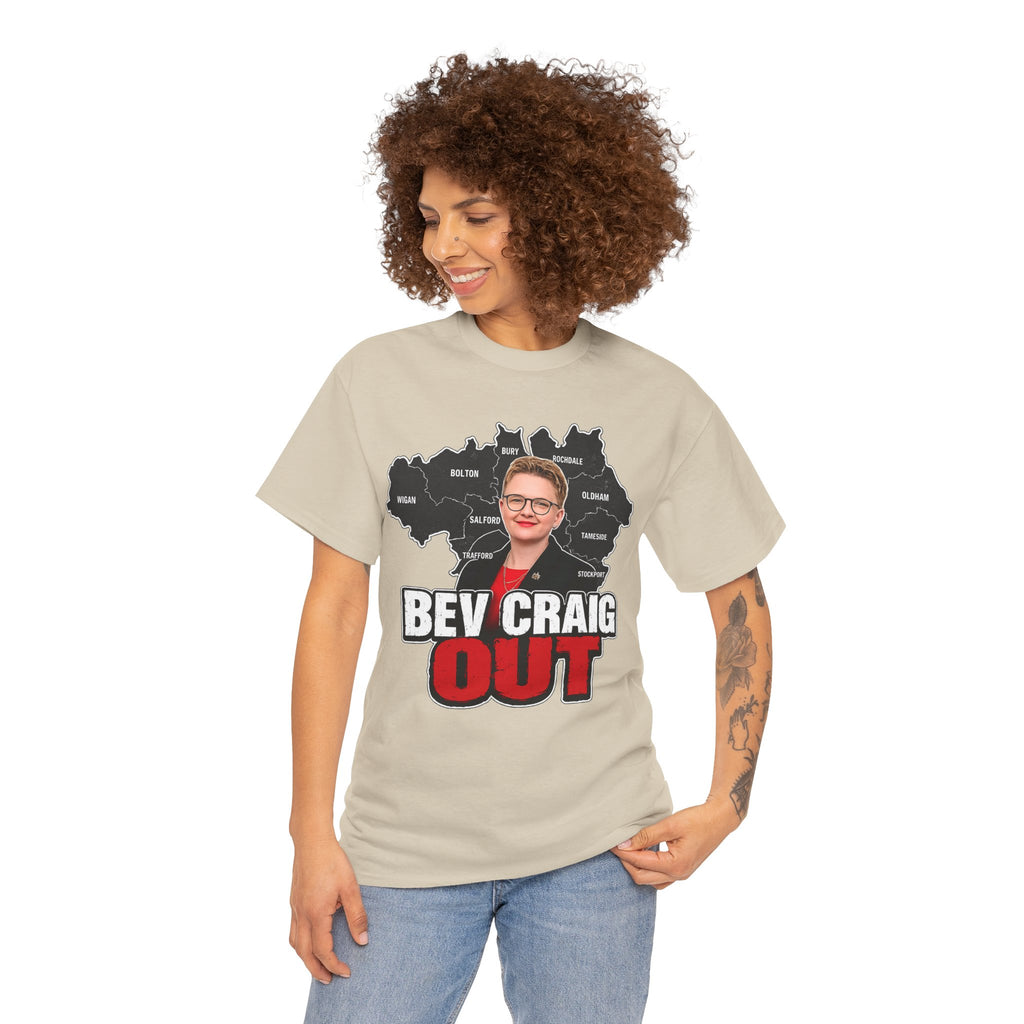 Bev Craig Out Greater Manchester Mayor Tee / T-Shirt
