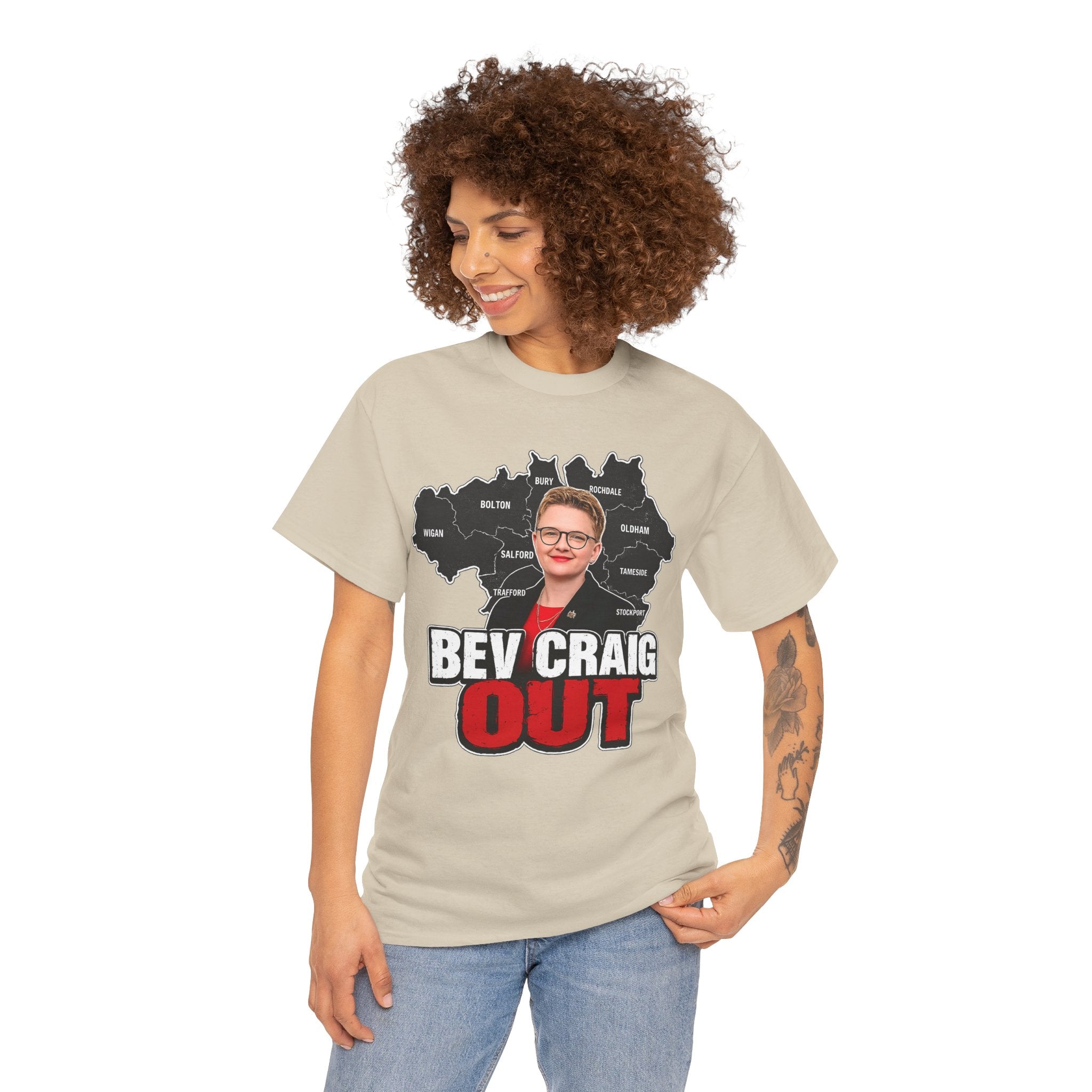 Bev Craig Out Greater Manchester Mayor Tee / T-Shirt