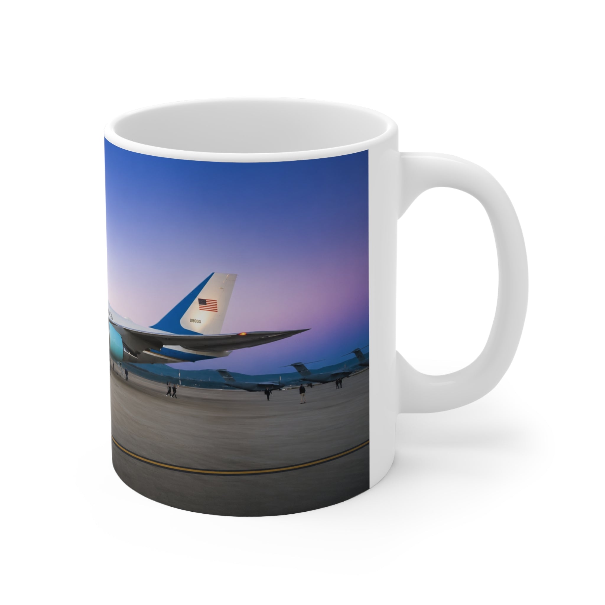 Air Force One Ceramic Coffee Mug — 11oz & 15oz