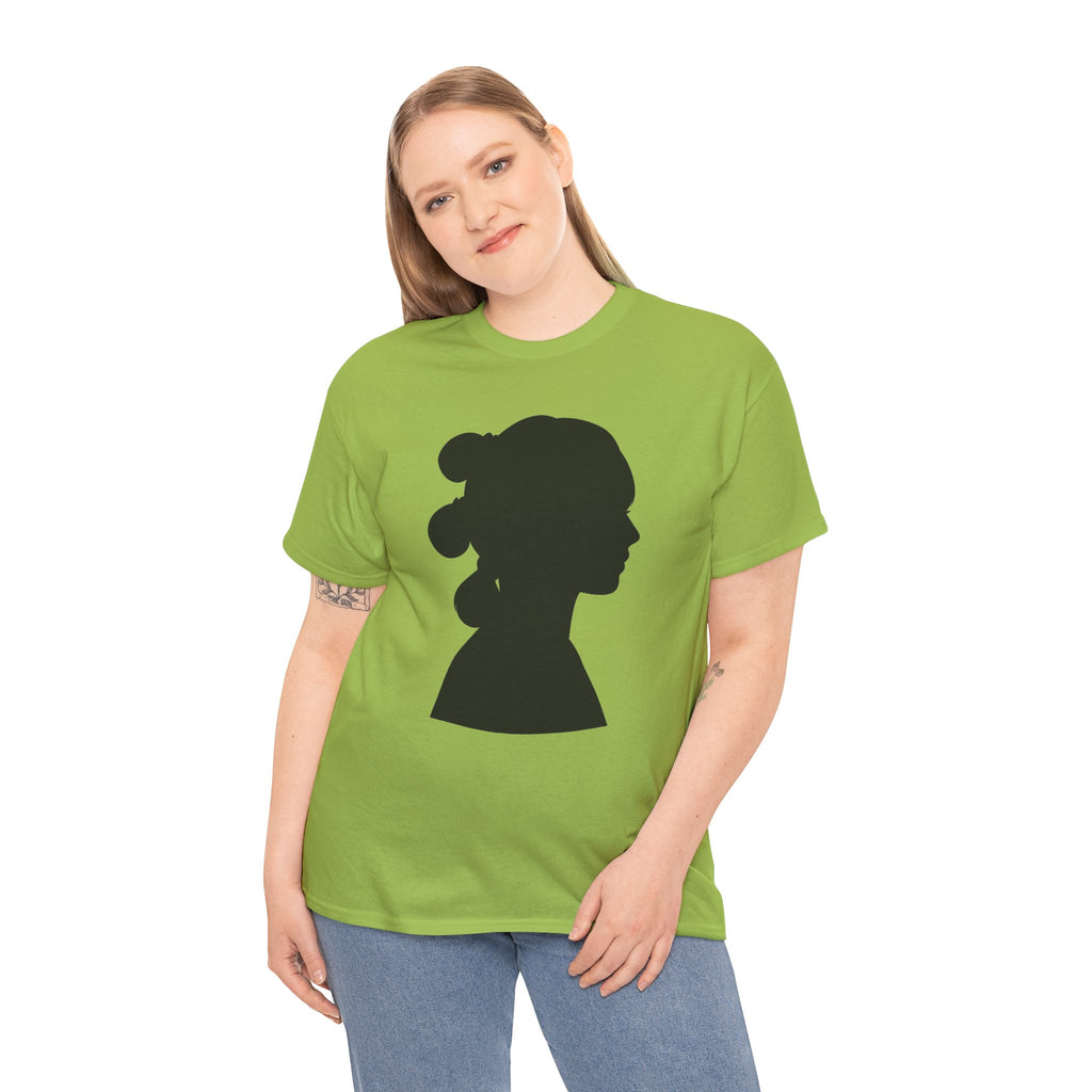 Princess Leia Star Wars Silhouette Profile Tee — Classic Portrait T‑Shirt