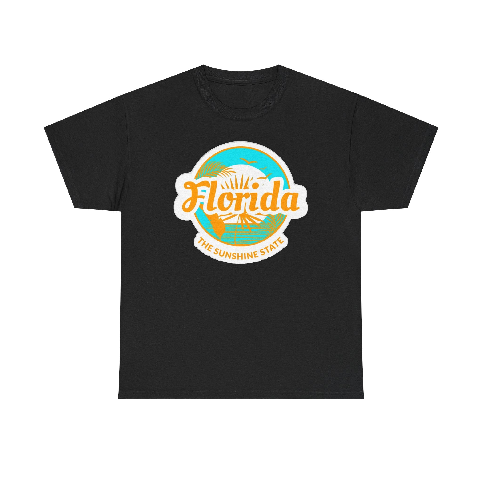 Florida Sunshine State T‑Shirt – Retro Beach Logo Tee