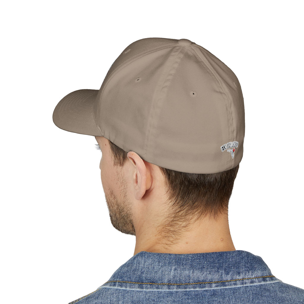 Fix Orlando Embroidered Cap — Vintage Palm & Golf Ball Hat