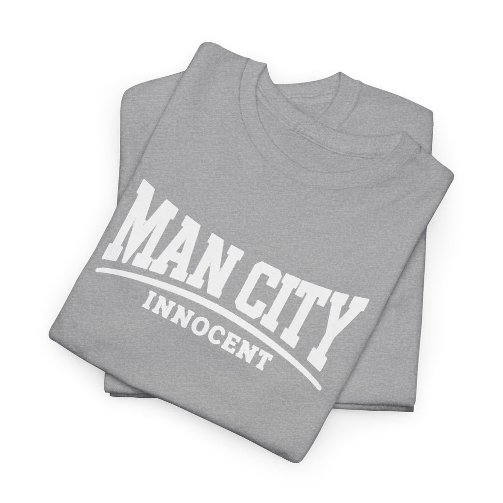 Man City Innocent Cotton T-Shirt / Tee - Vintage Sports Fan Shirt