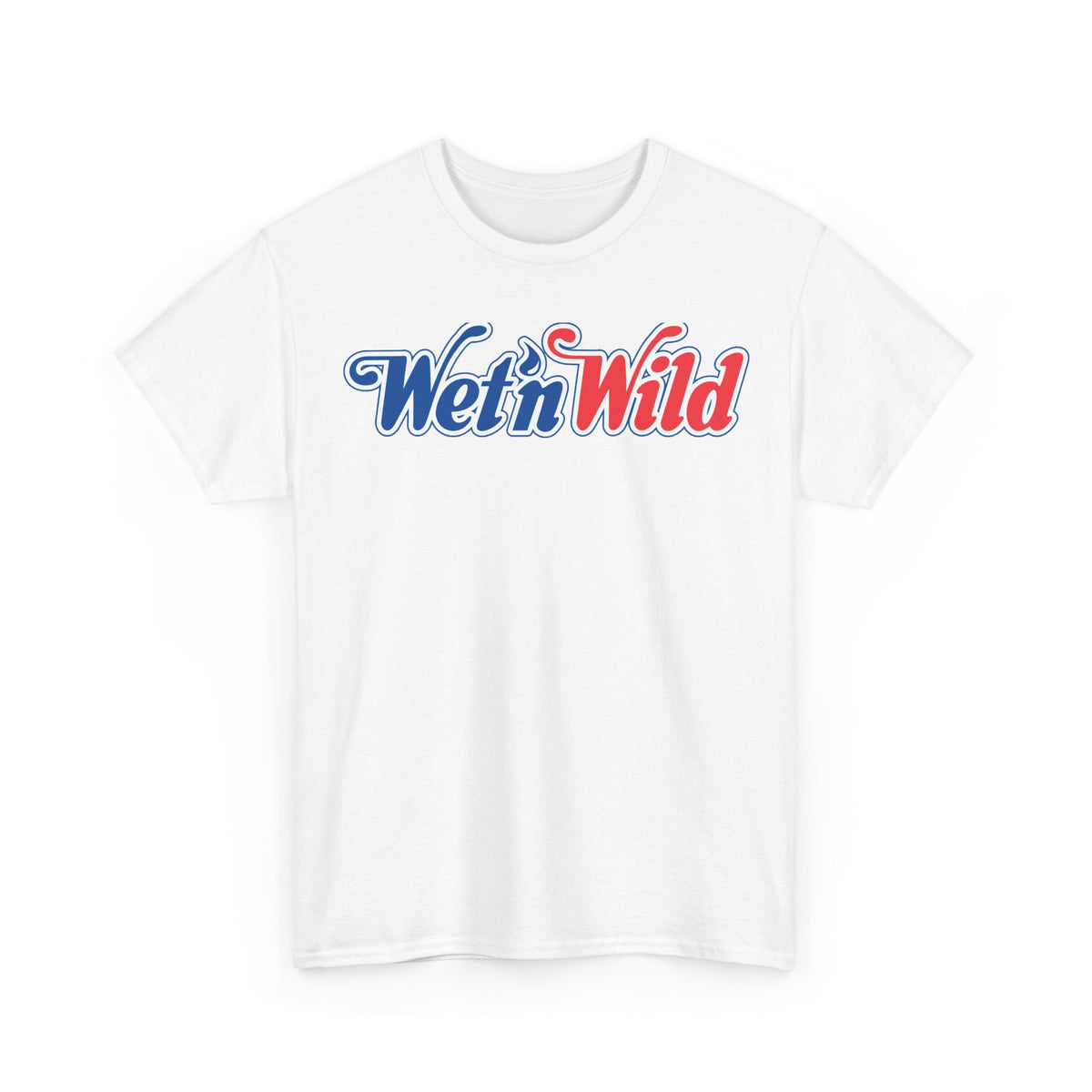 Wet n Wild Orlando Retro Unisex Heavy Cotton T-Shirt / Tee