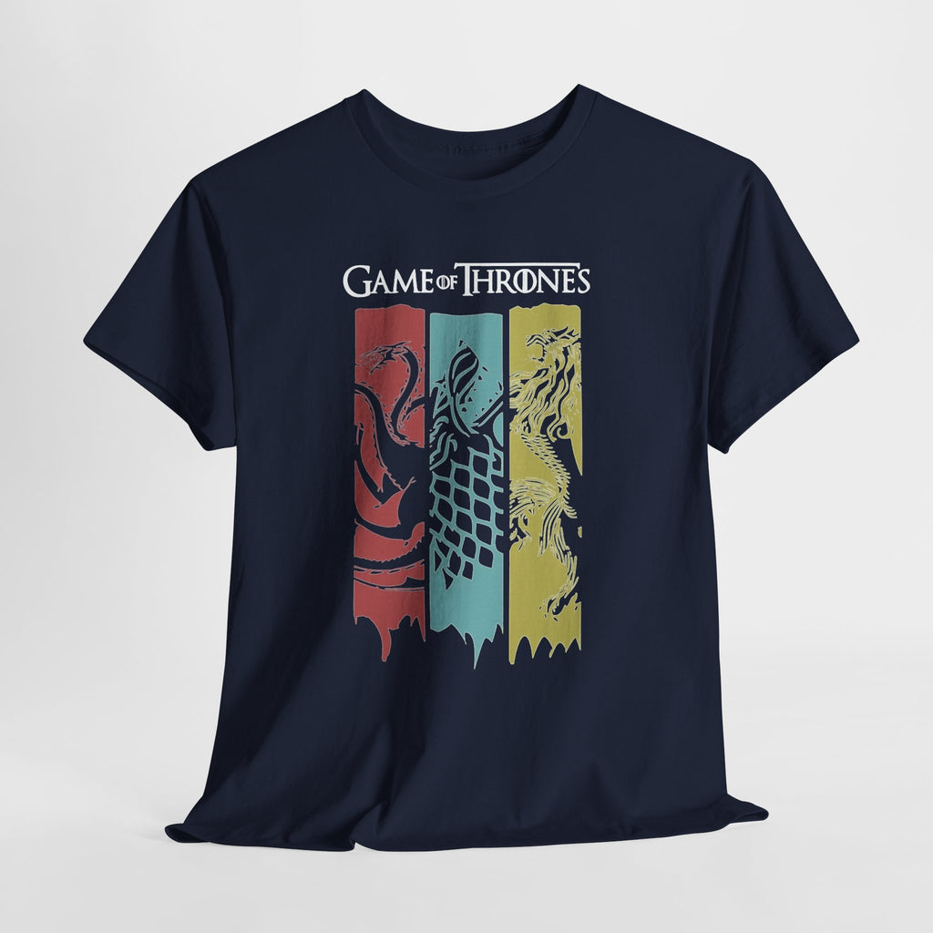 Game of Thrones House Sigils T-Shirt — Stark Lannister Tully Banner Tee