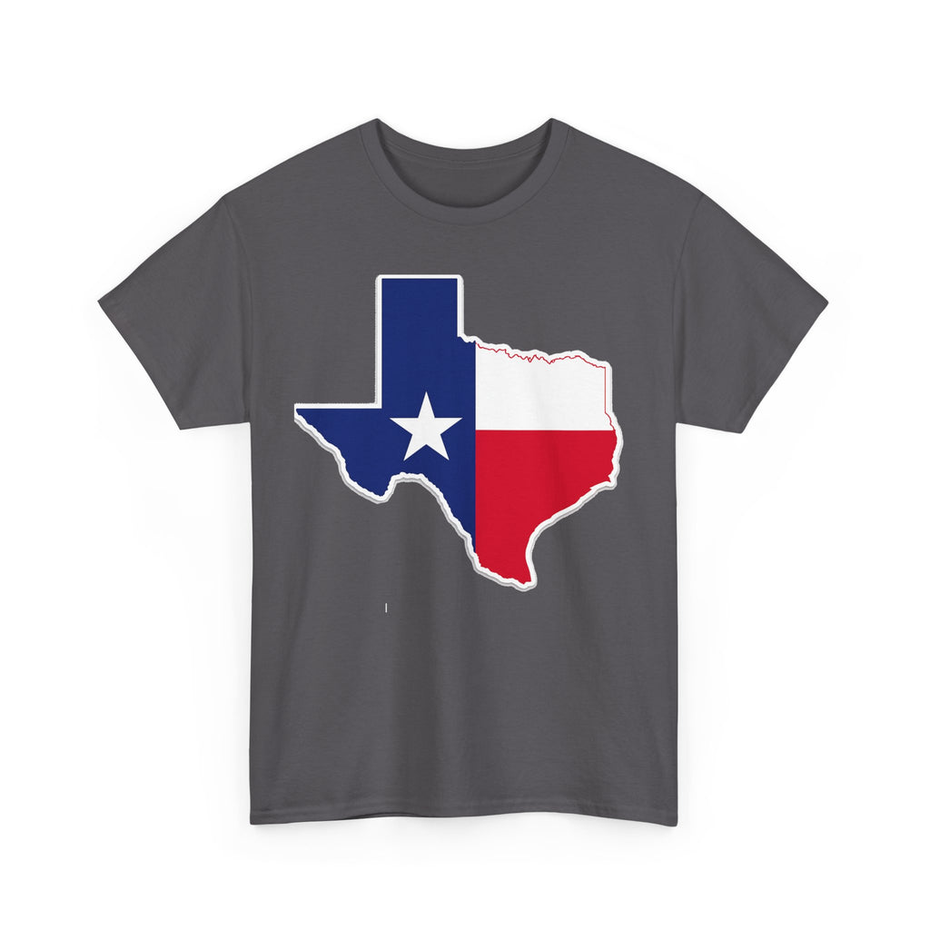 Texas Flag Outline T-Shirt — Lone Star State Pride Tee