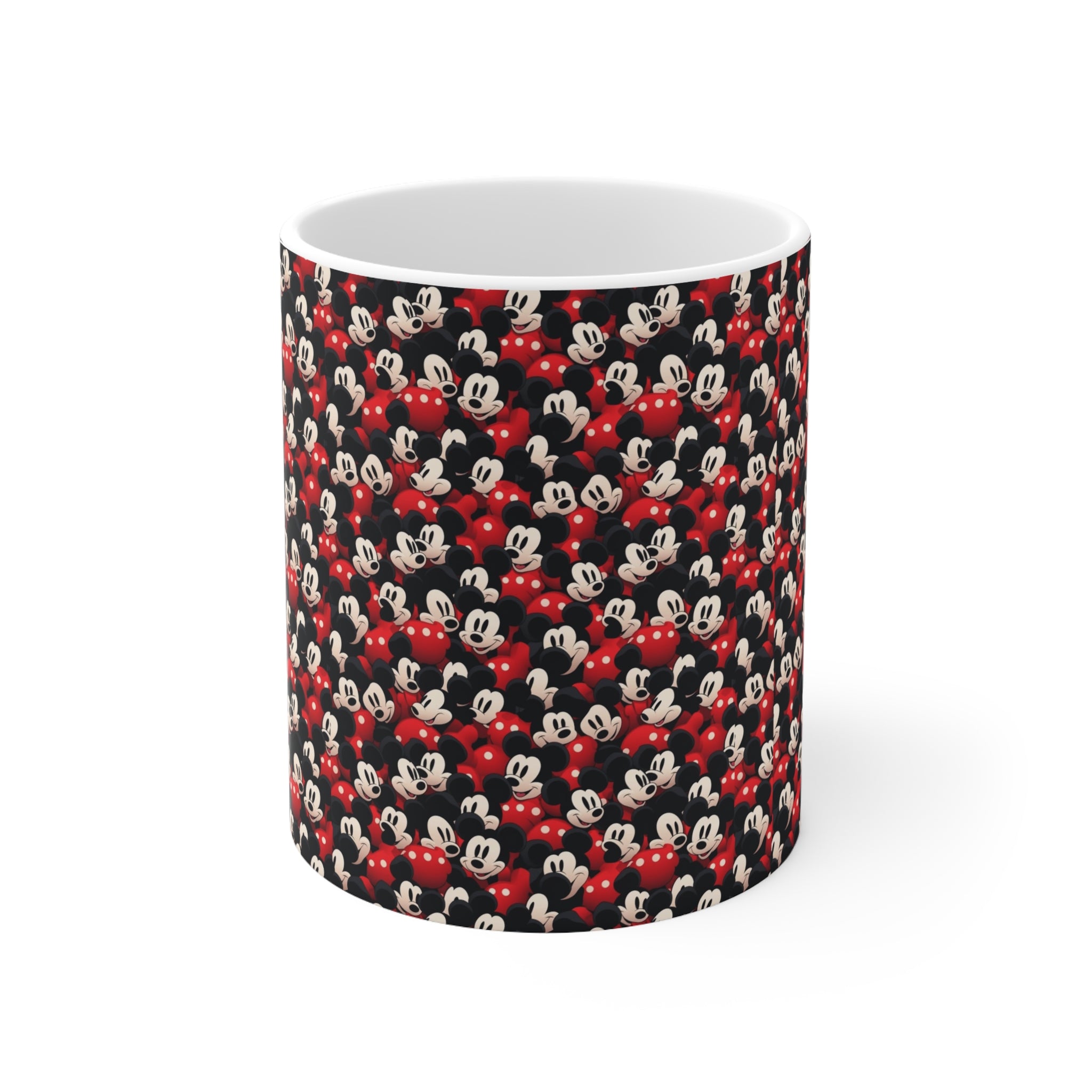 Mickey Mouse Character Pattern Ceramic Mug – Retro Cartoon Faces 11oz & 15oz