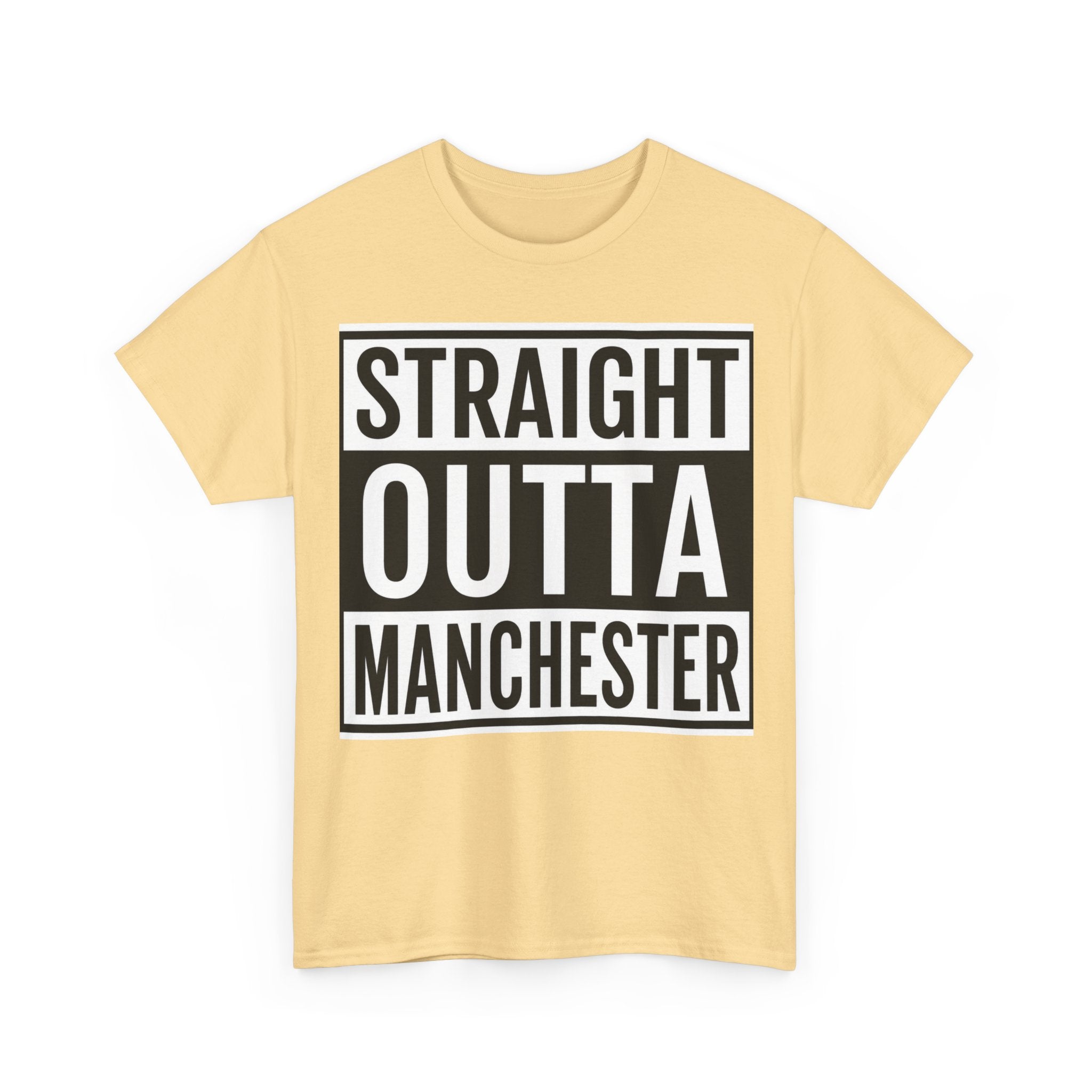 Straight Outta Manchester T-Shirt — Bold City Pride Tee