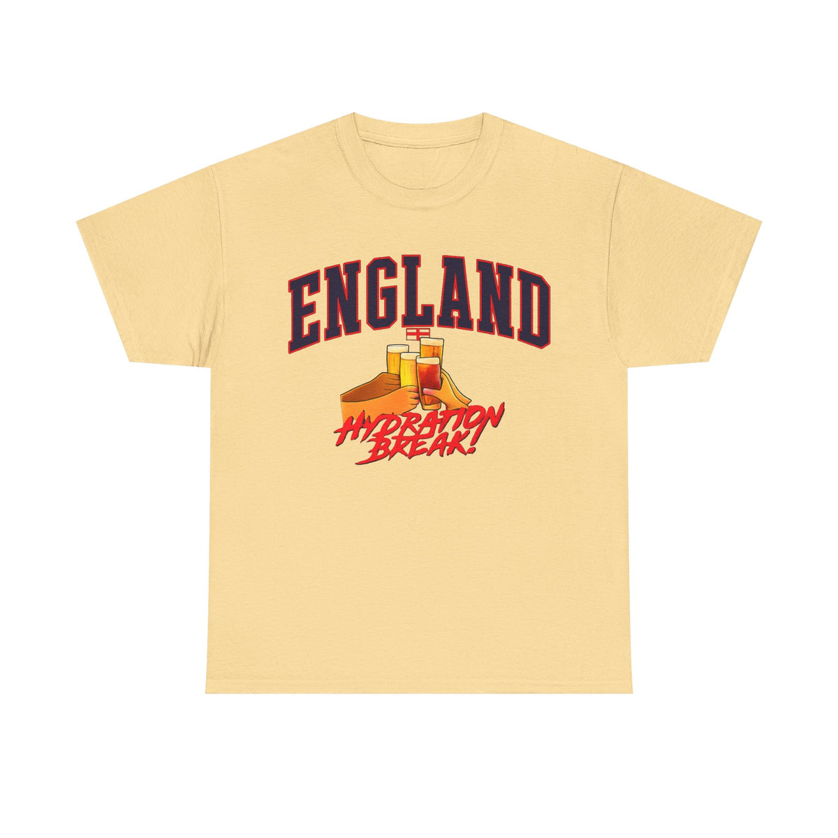 England Hydration Break T‑Shirt — "I'm Having an Hydration Break" Sports Tee