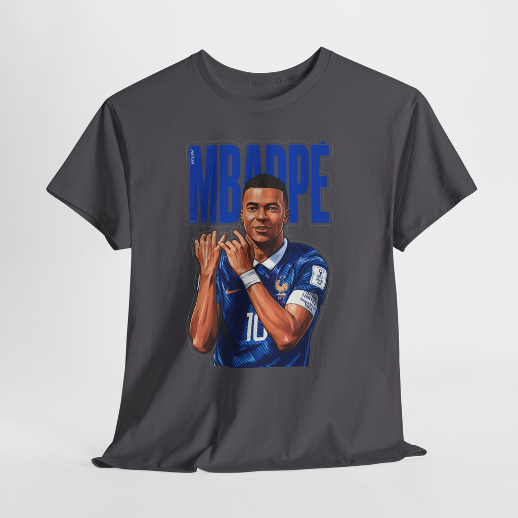 MBAPPE Graphic Shirt Soccer Star Portrait Tee — "