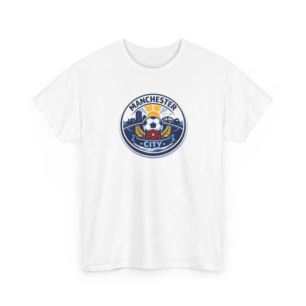 Manchester City Crest T-Shirt — Soccer Fan Tee