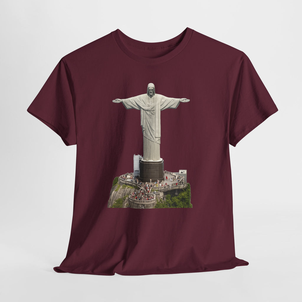 Christ the Redeemer Rio T-Shirt — Brazil Travel & Faith Souvenir Tee