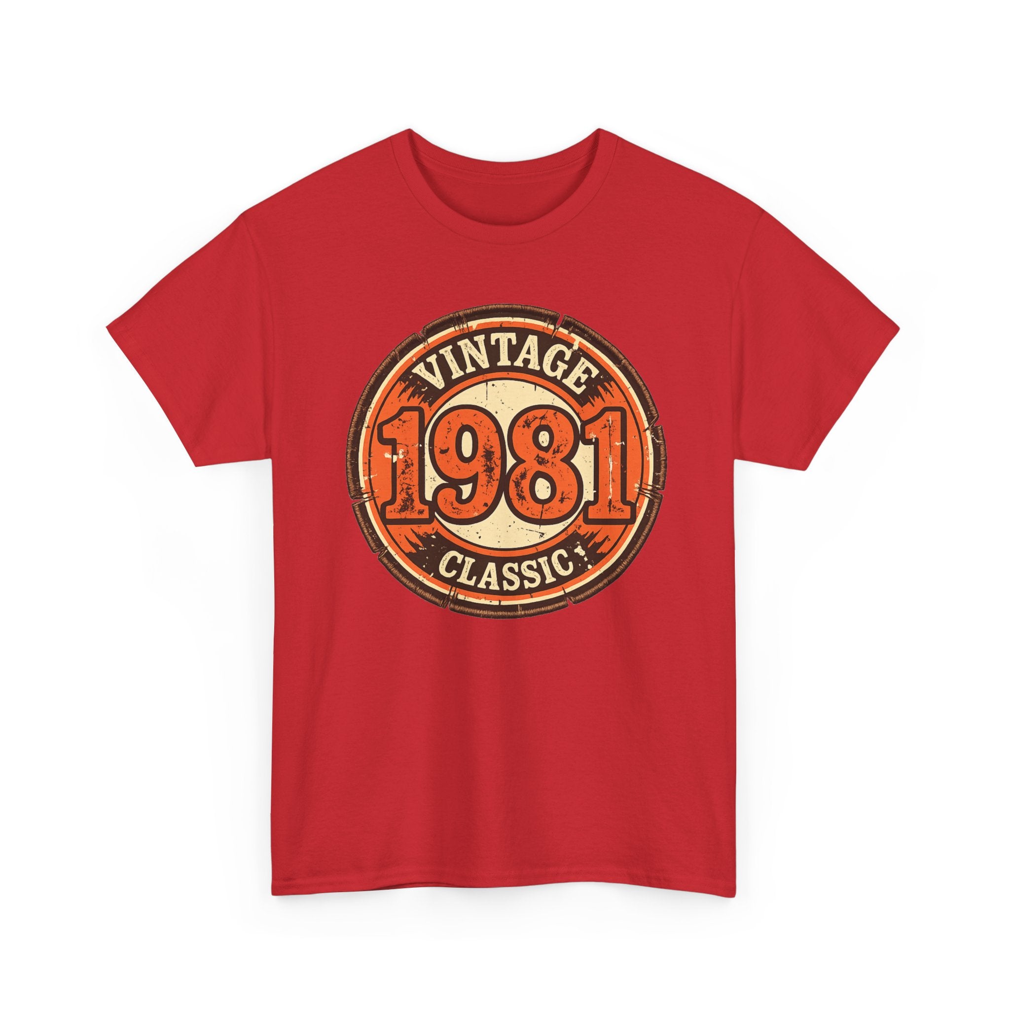 Vintage 1981 Classic T-Shirt — Retro Birthday Tee