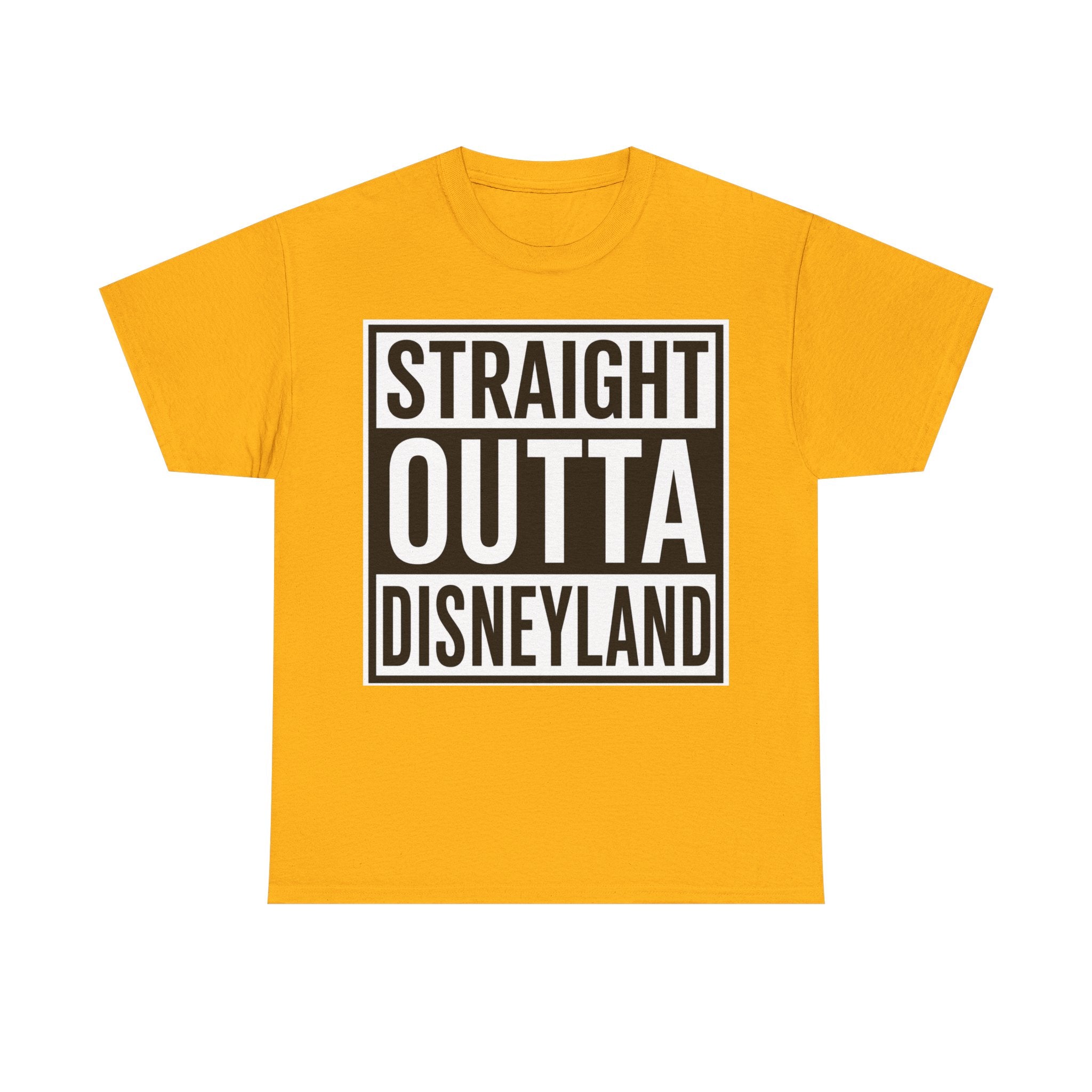 Straight Outta Disneyland T-Shirt — Funny Theme Park Vacation Shirt