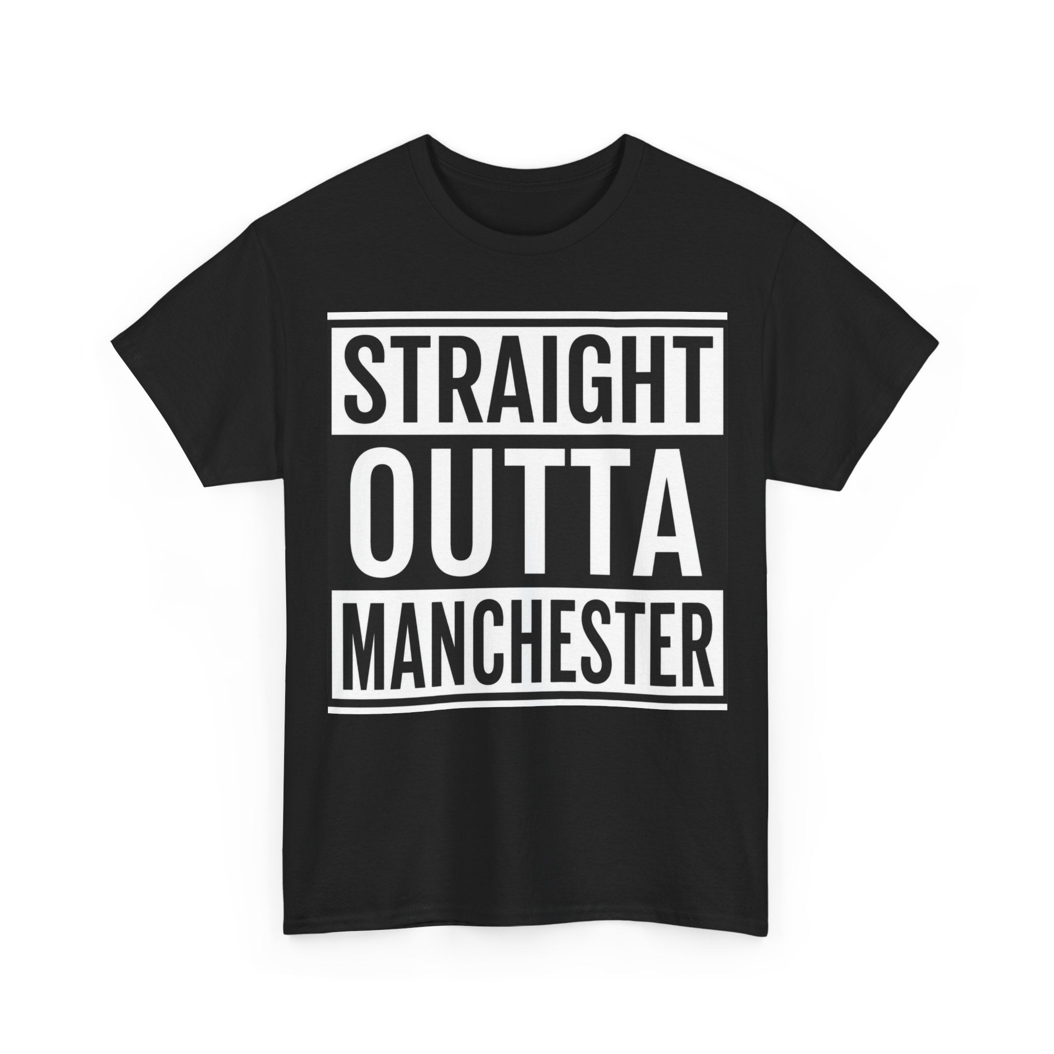 Straight Outta Manchester T-Shirt — Bold City Pride Tee