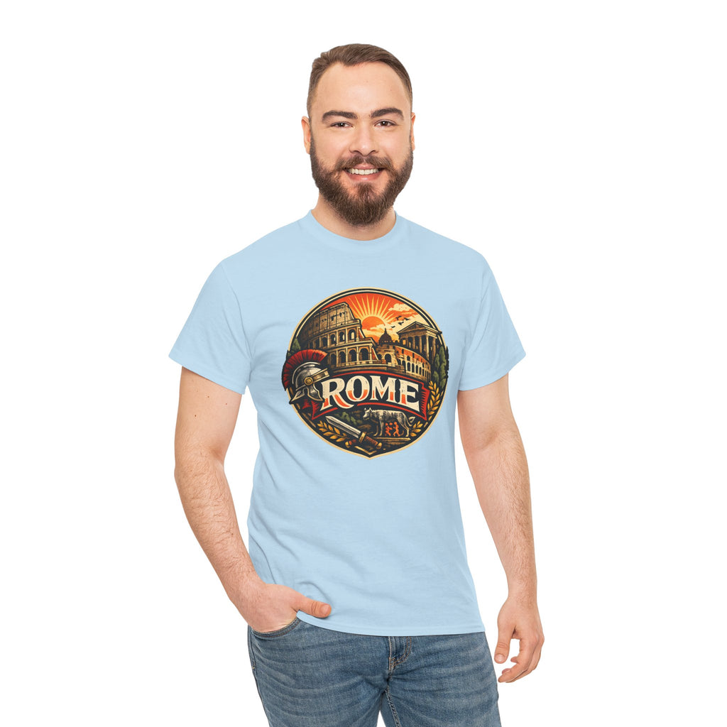 Rome Vintage Graphic Tee — Retro Italy Travel T-Shirt