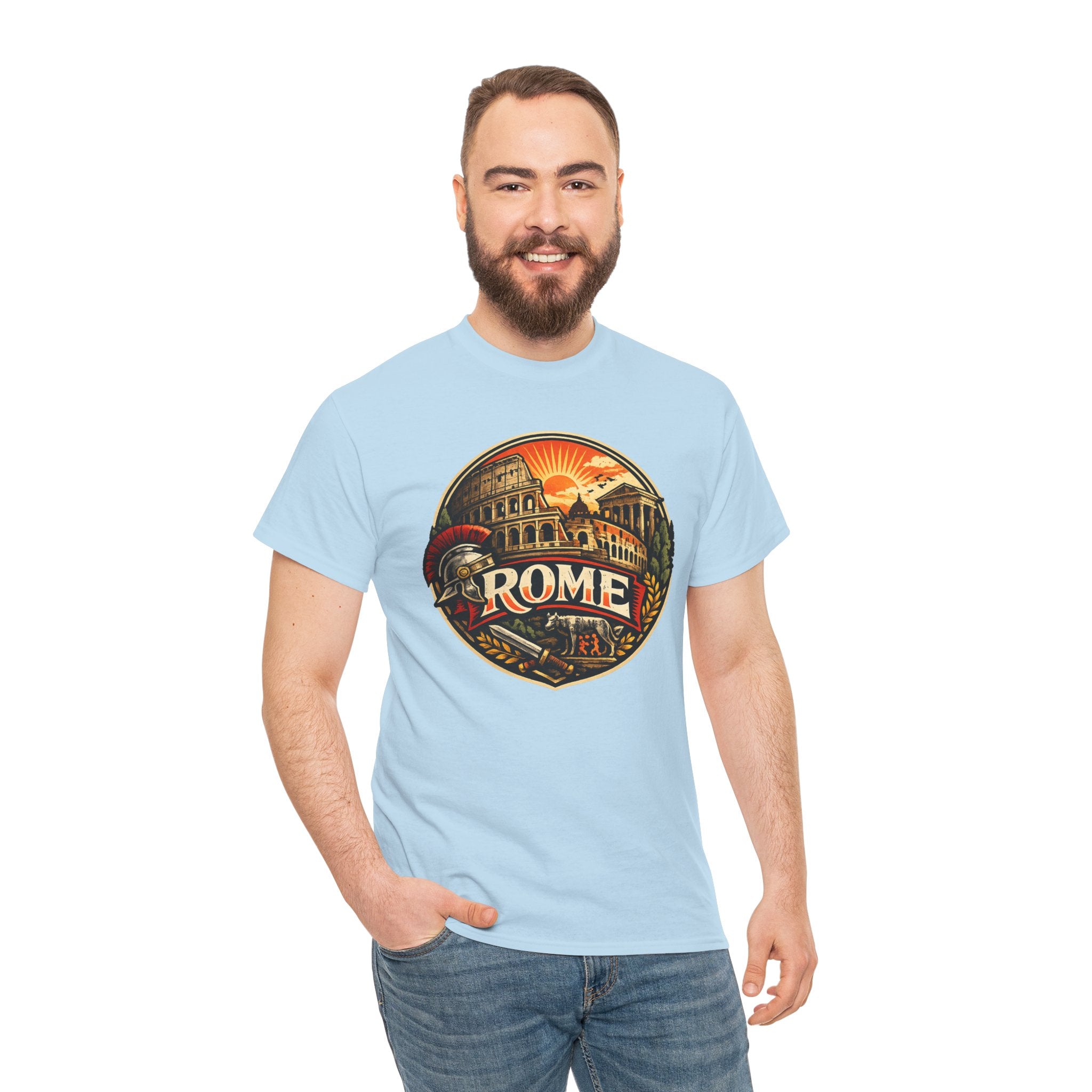 Rome Vintage Graphic Tee — Retro Italy Travel T-Shirt