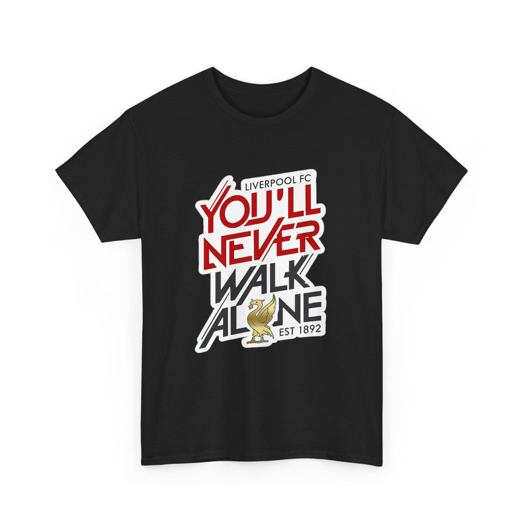 Liverpool You'll Never Walk Alone Cotton T-Shirt — Liverpool FC Fan Tee